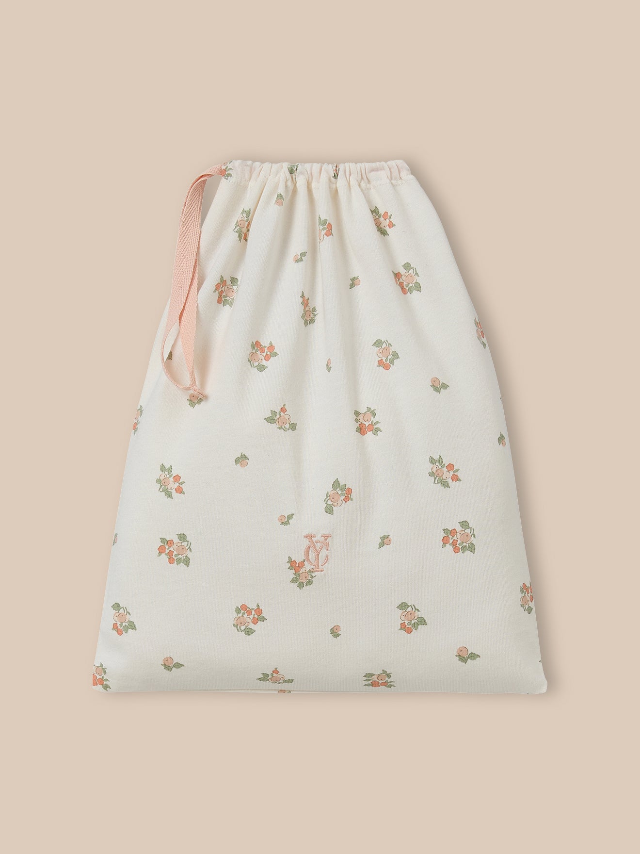 Mädchen Kurz-Pyjama mit Druckmuster « Beeren »