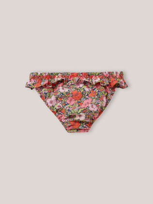 Culotte de plage Fille en tissu Liberty