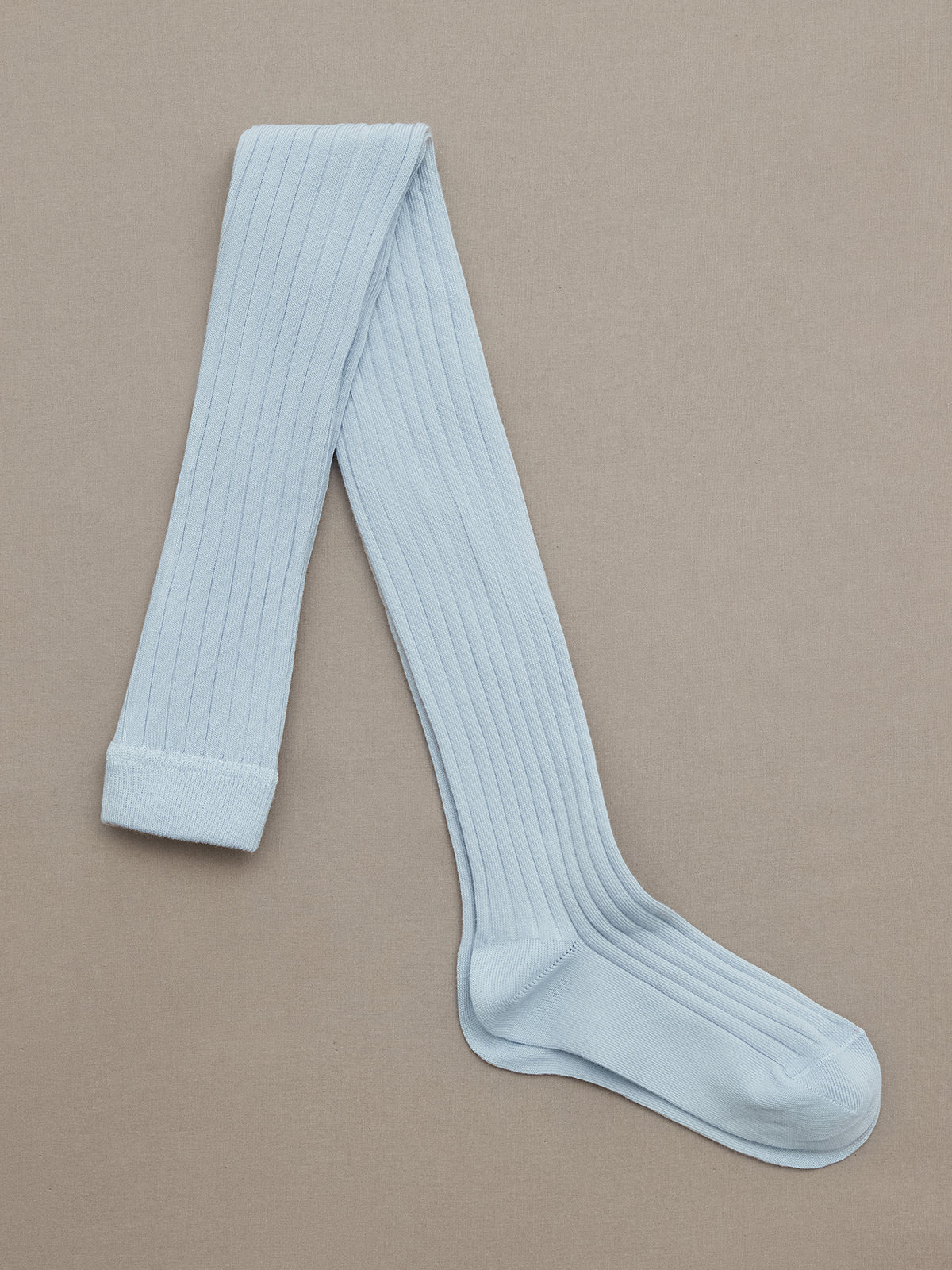 Mädchen-Strumpfhose aus Rippstrick