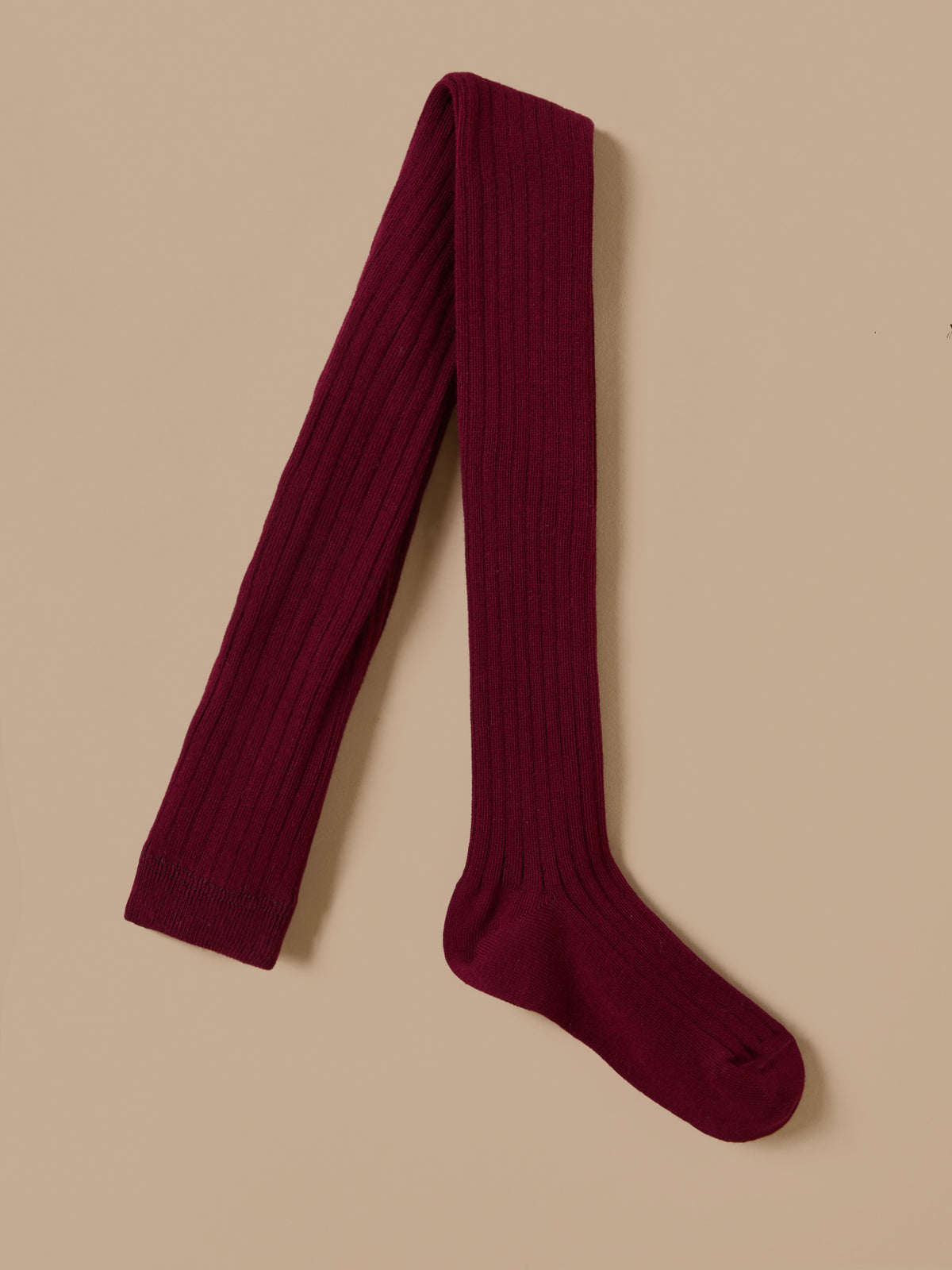 Mädchen-Strumpfhose aus Rippstrick