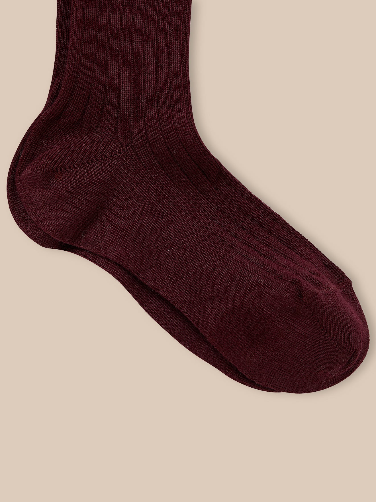 Mädchen-Strumpfhose aus Rippstrick