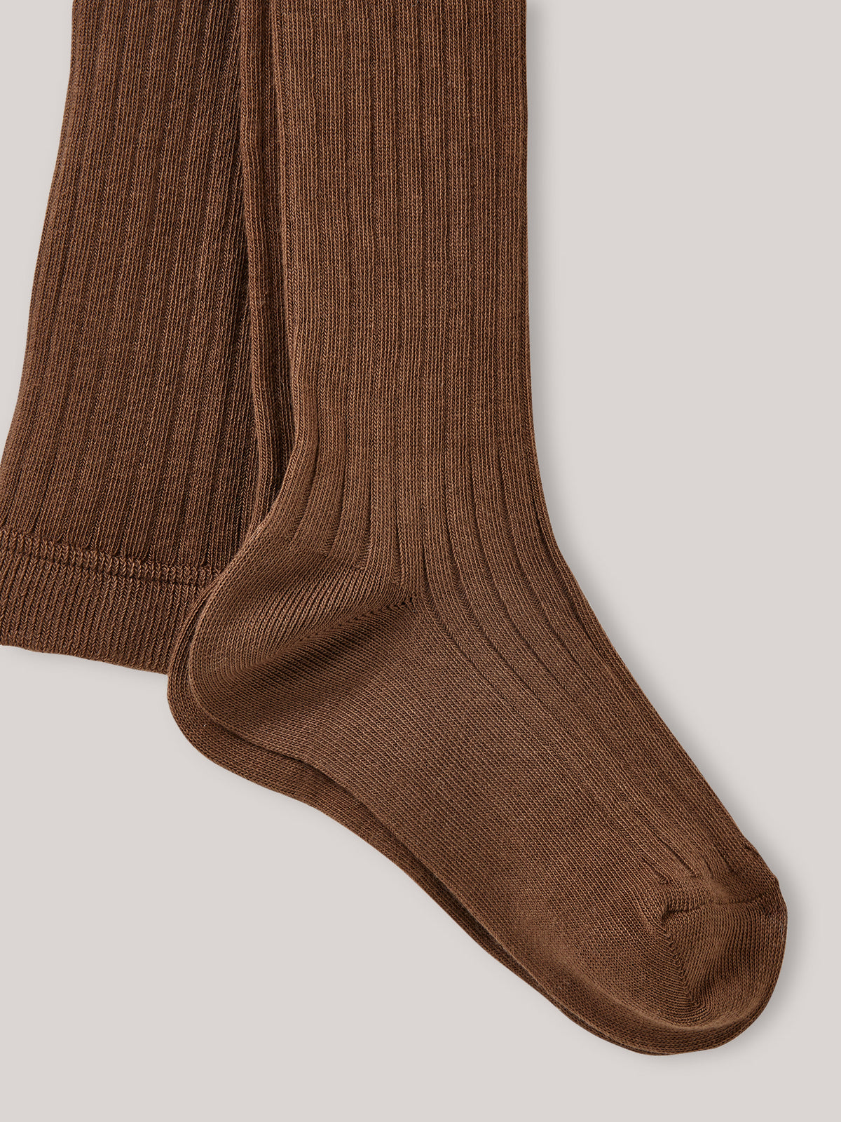 Mädchen-Strumpfhose aus Rippstrick