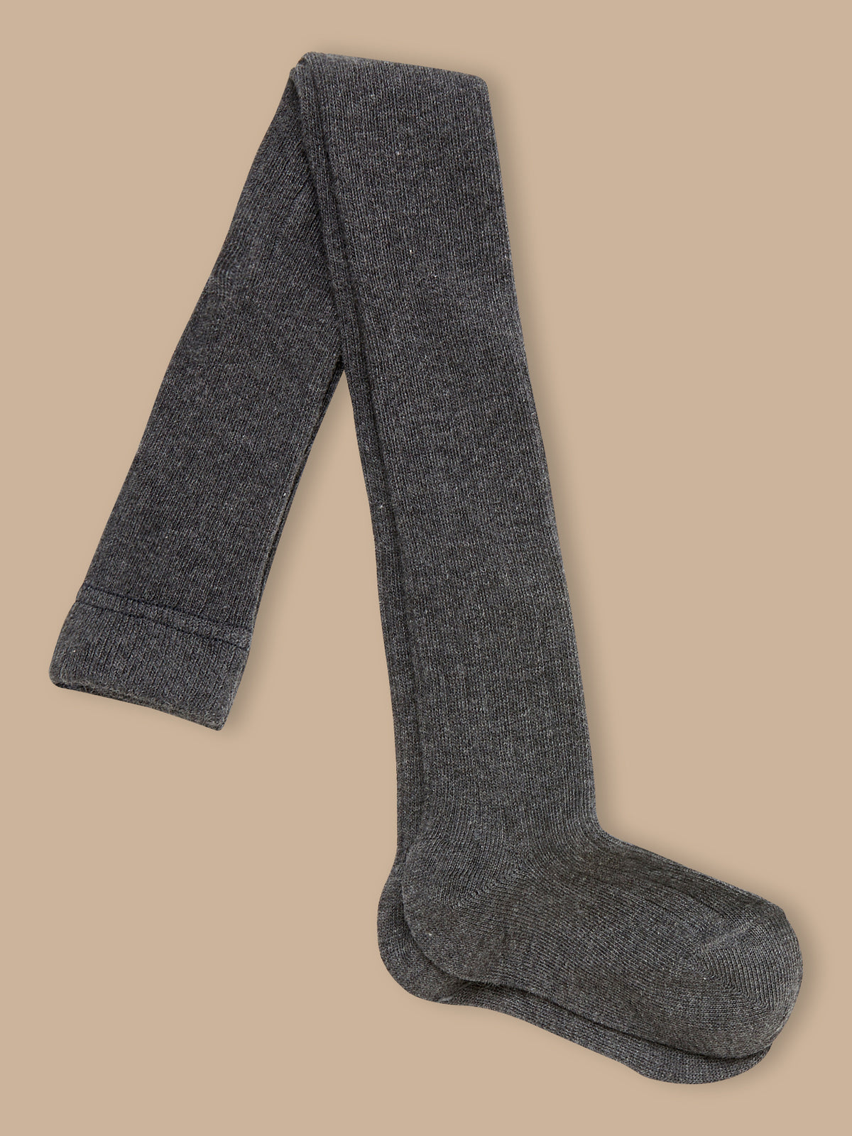 Mädchen-Strumpfhose aus Rippstrick