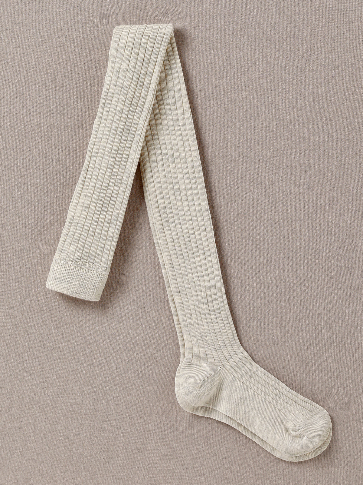 Collants à côtes fille