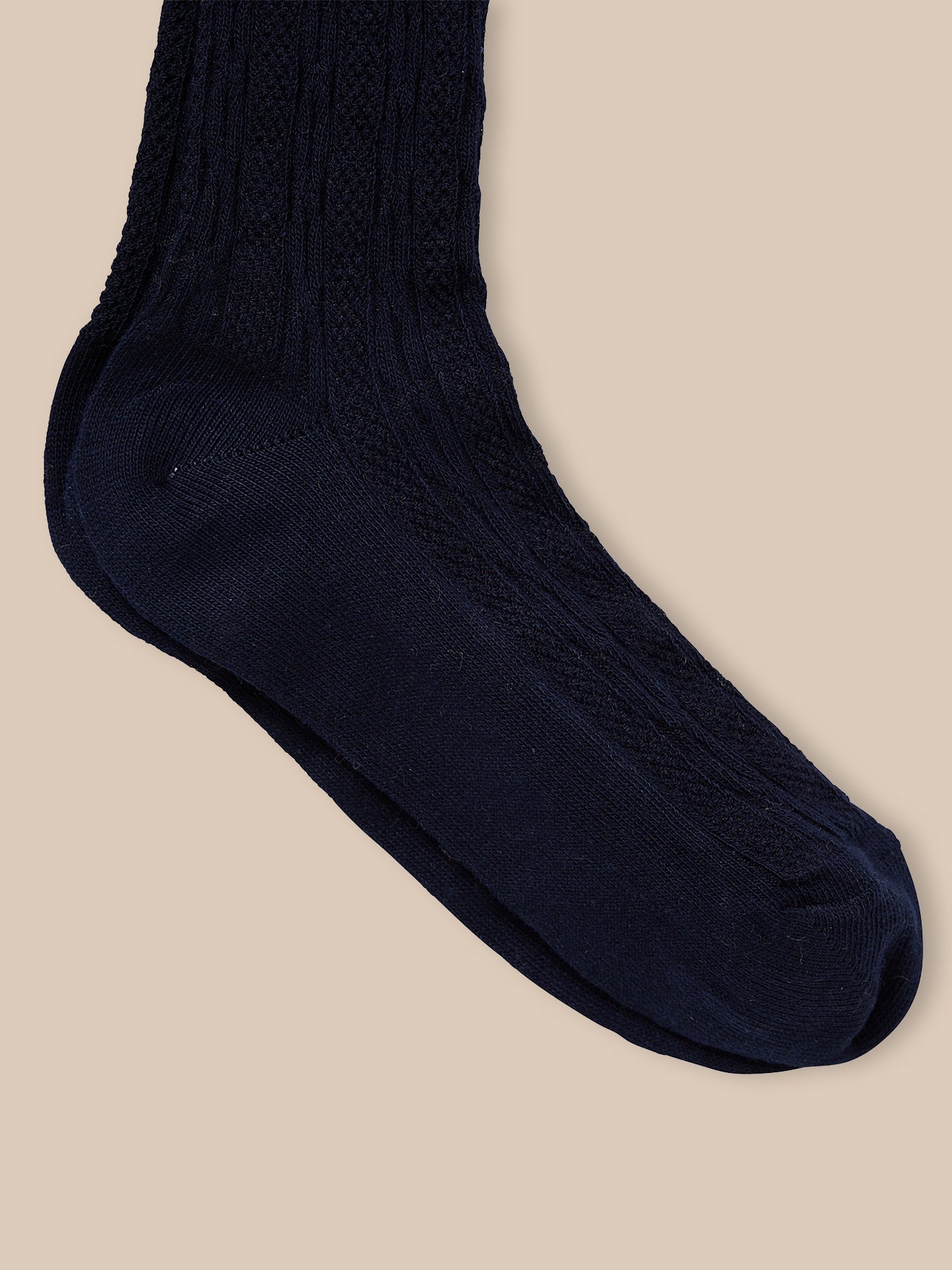 Mädchen-Strumpfhosen mit Zopfmuster