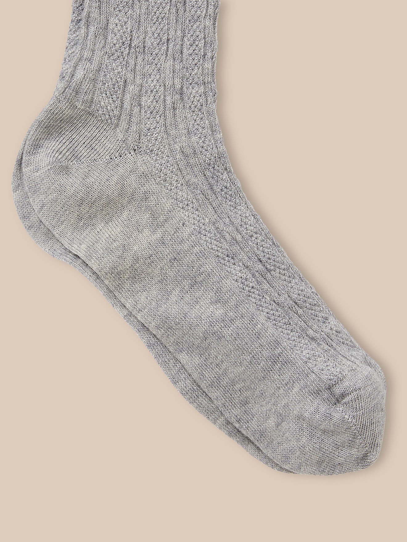 Mädchen-Strumpfhosen mit Zopfmuster