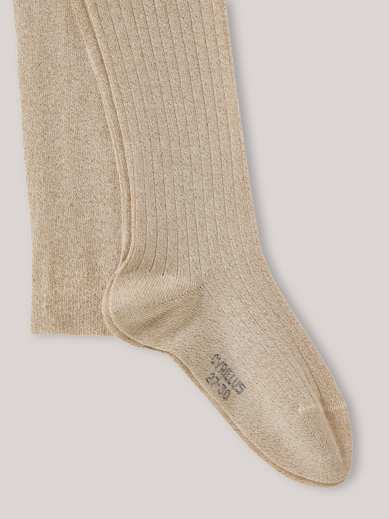 Mädchen-Strumpfhose aus Rippstrick mit Metallic-Fasern