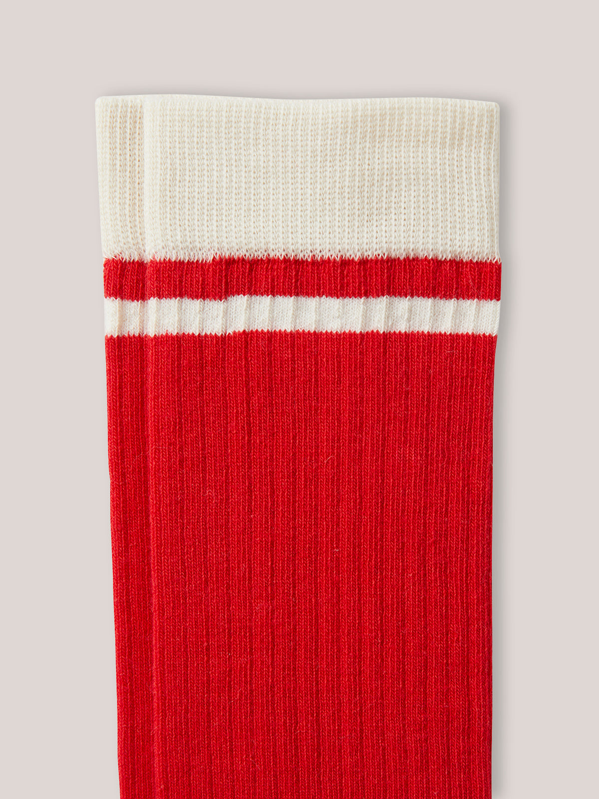 Chaussettes hautes Fille côtelées