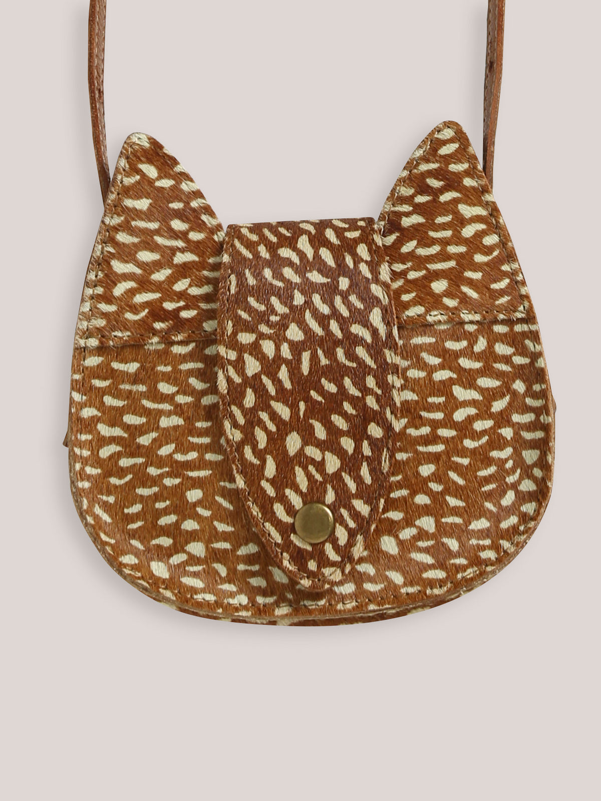 Mädchentasche « Eichhörnchen » aus Leder