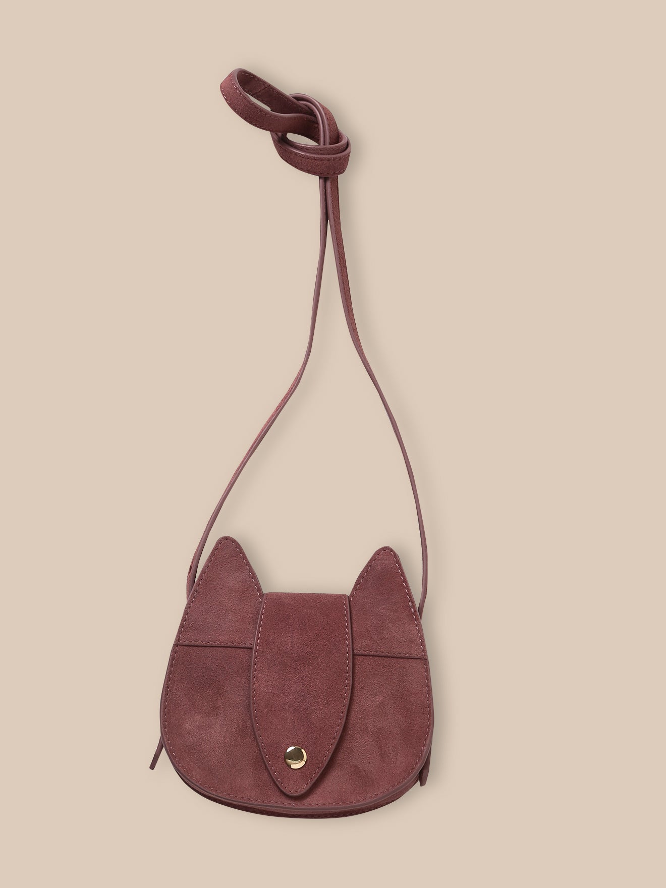 Mädchen-Tasche, Eichhörnchen, Leder