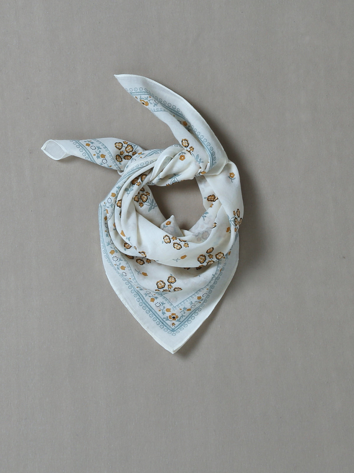 Bandana bouquet Fille - Coton biologique