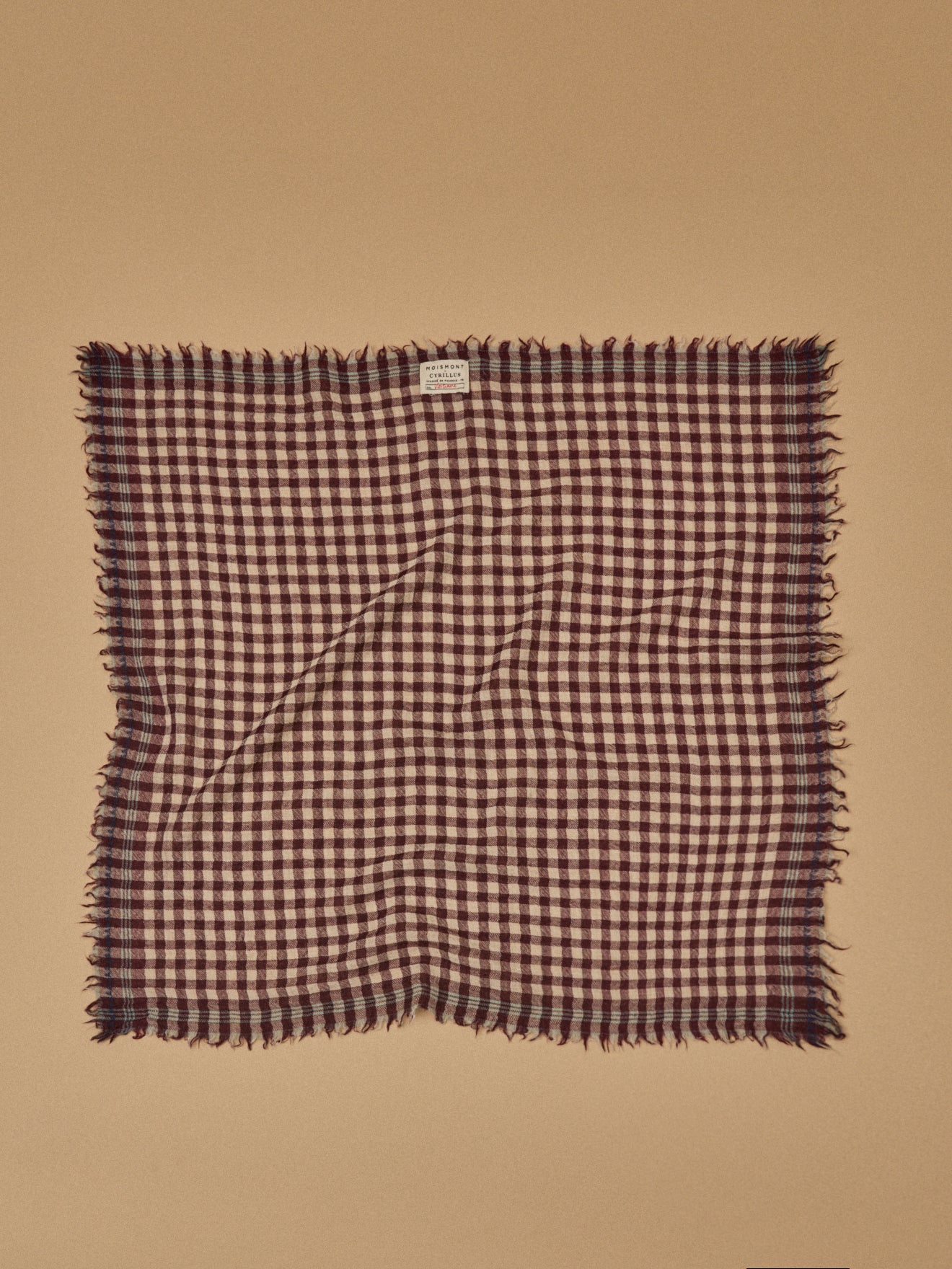 Tuch Â« Vichy Â» â Collaboration Moismont x Cyrillus