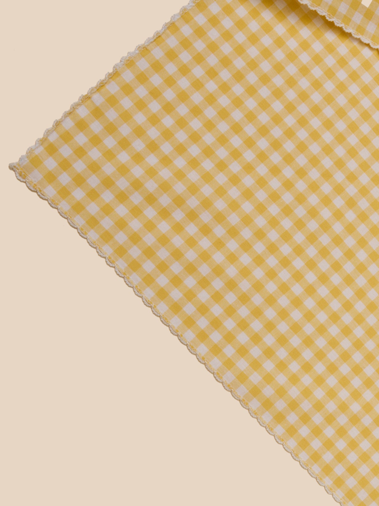 Mädchen-Schal mit Vichy-Karos