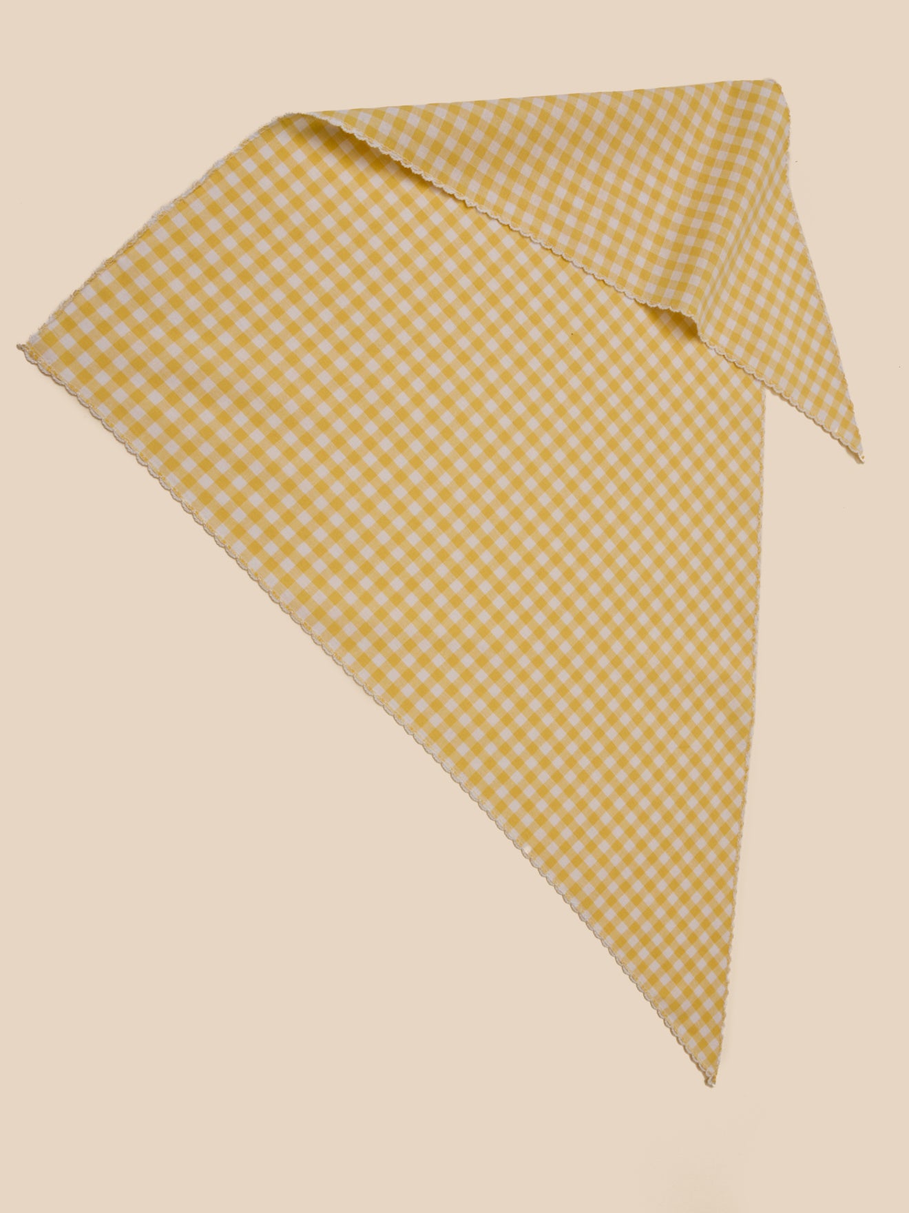 Mädchen-Schal mit Vichy-Karos