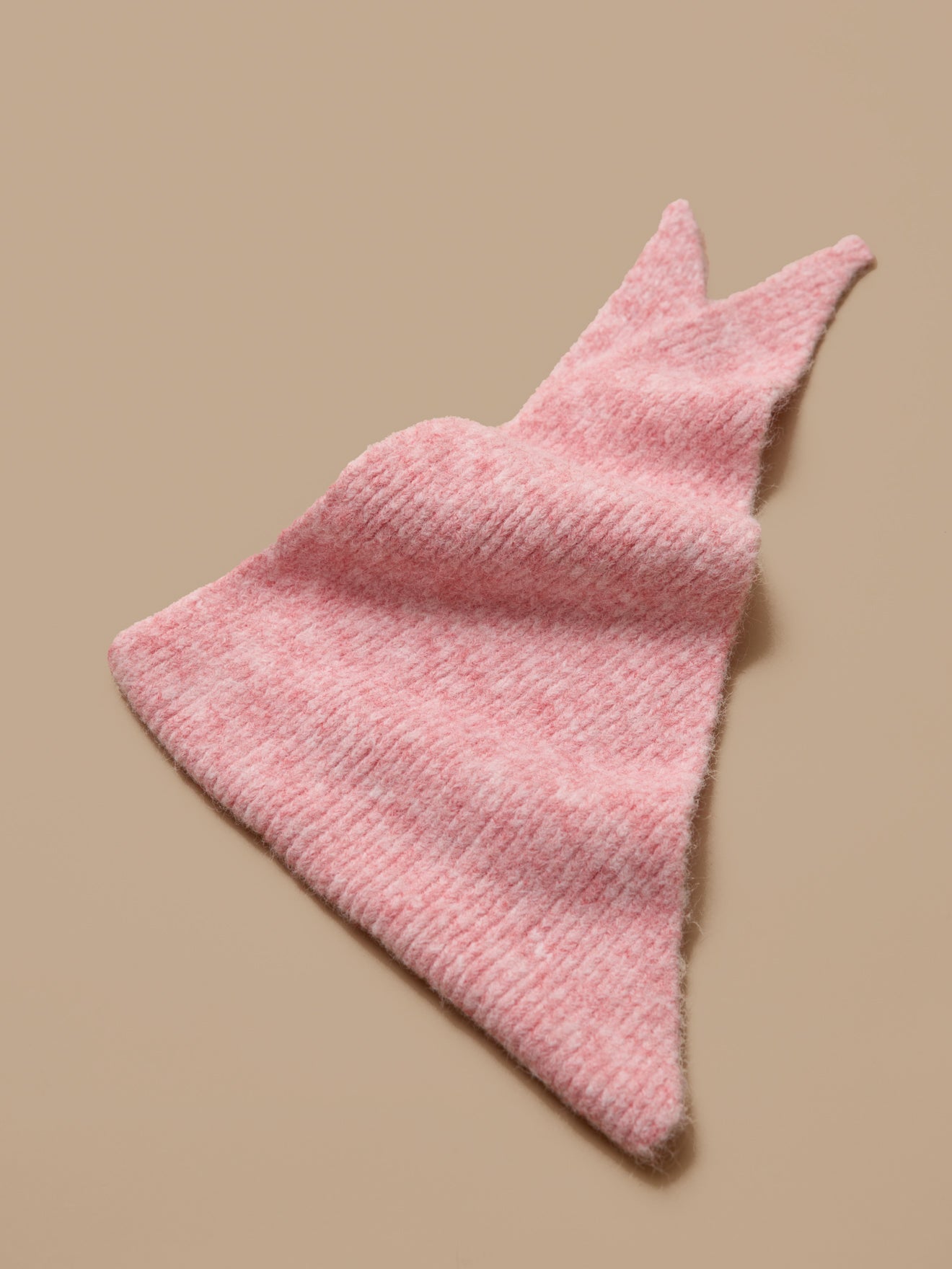 Foulard triangle chiné fille