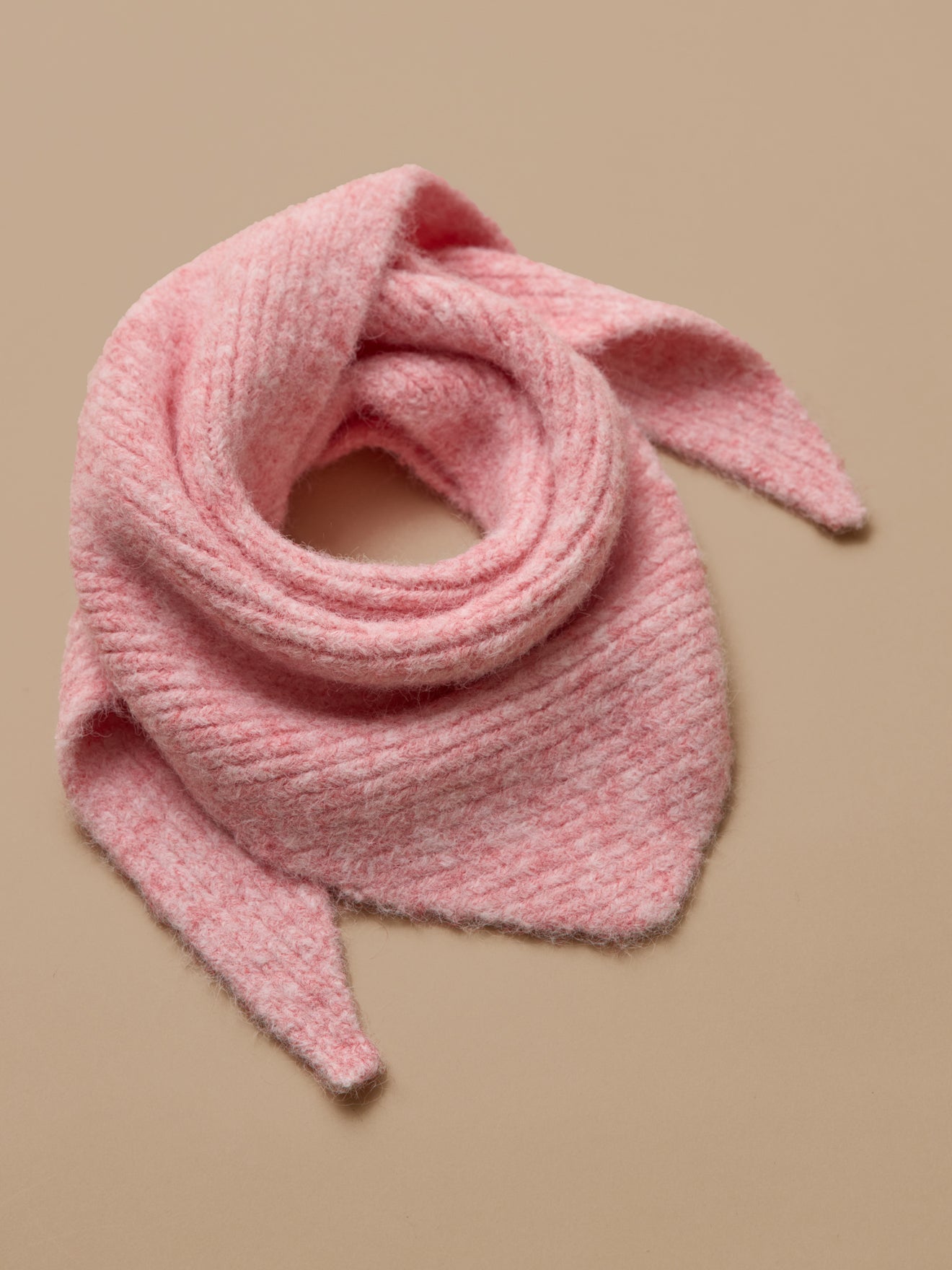 Foulard triangle chiné fille
