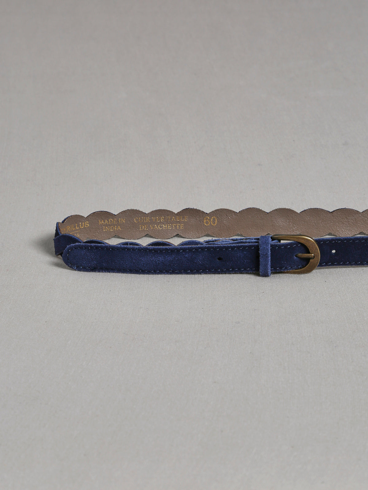 Ceinture tressée Fille en cuir