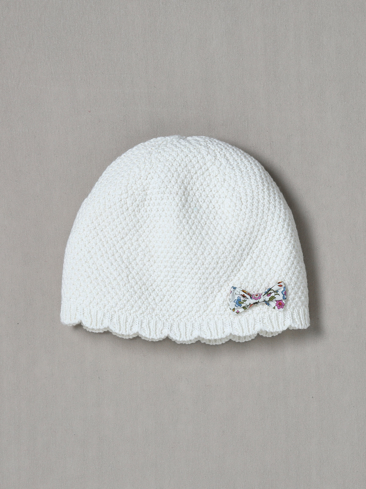 Bonnet festonné Fille tissu Liberty