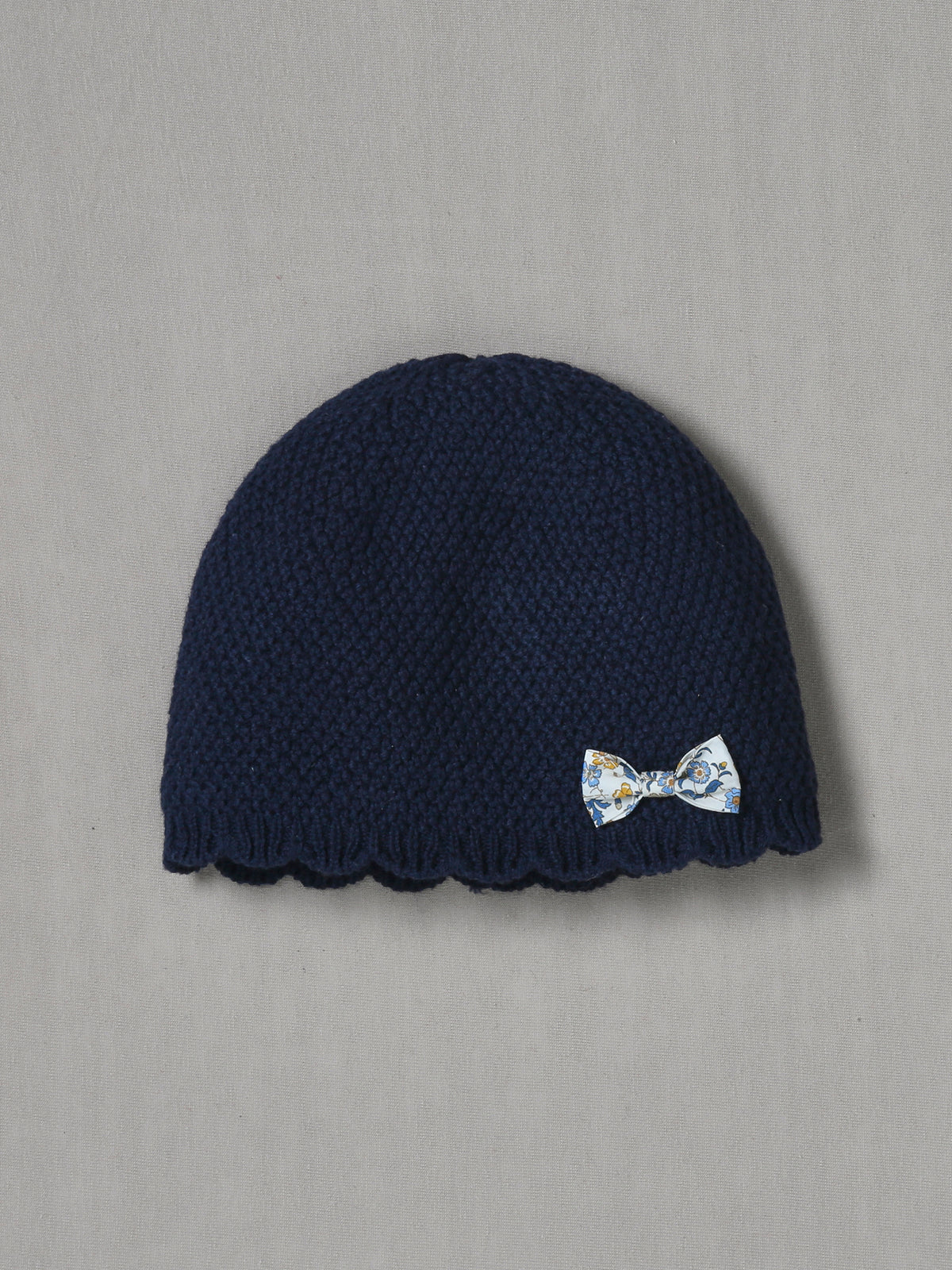Bonnet festonné Fille tissu Liberty
