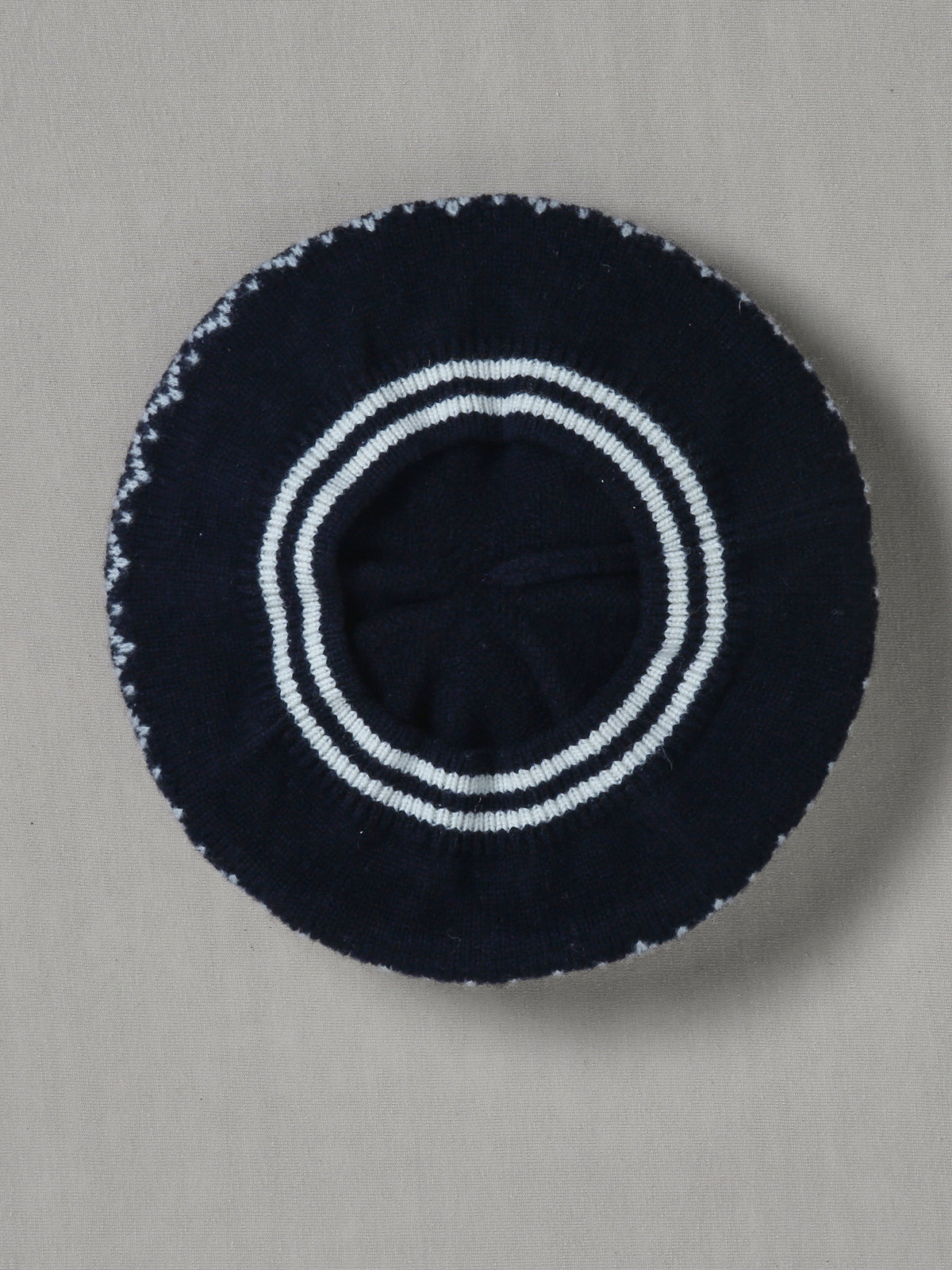 Béret jacquard Fille en laine