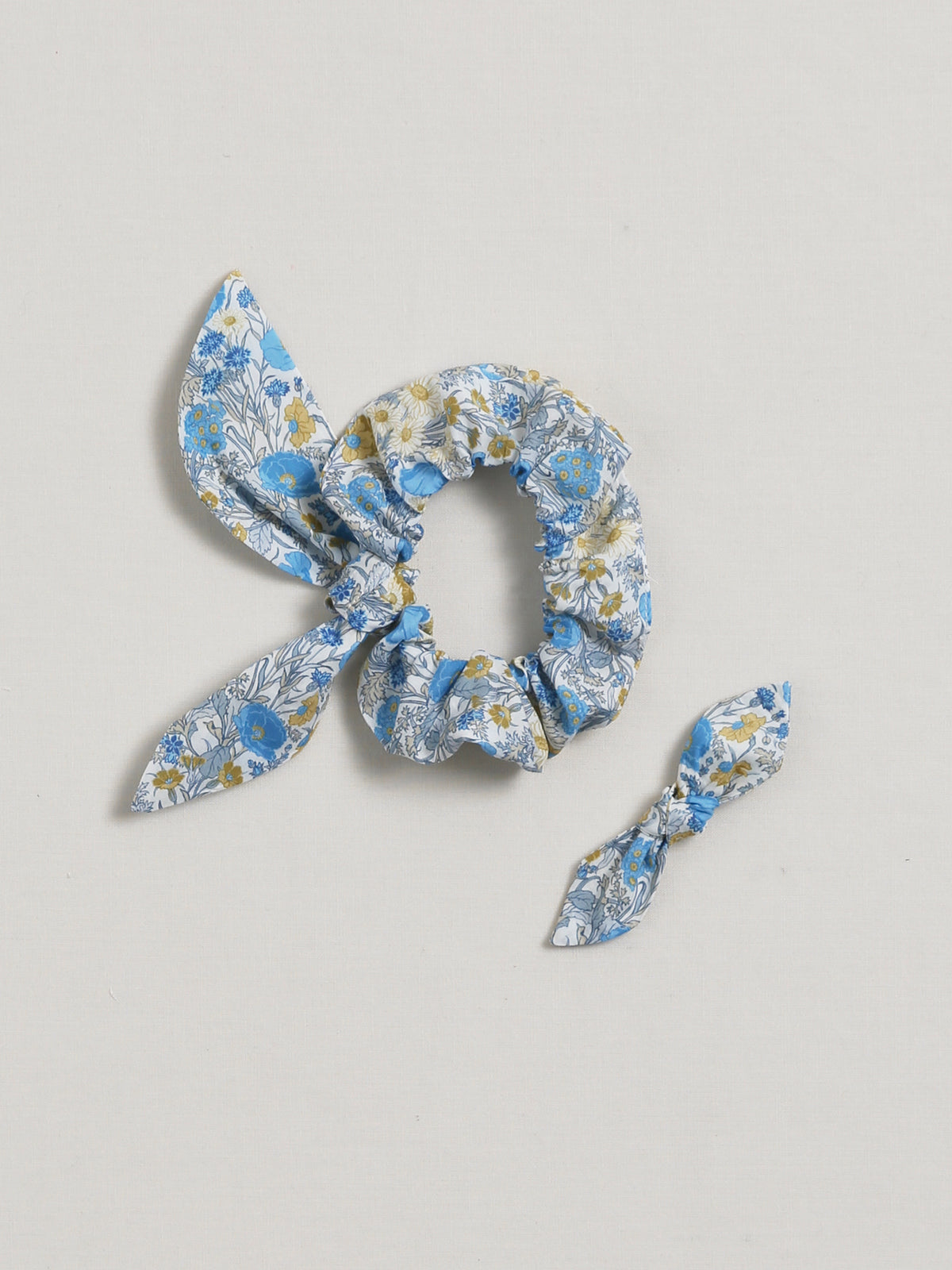 Chouchou et pince en tissu Liberty Fille