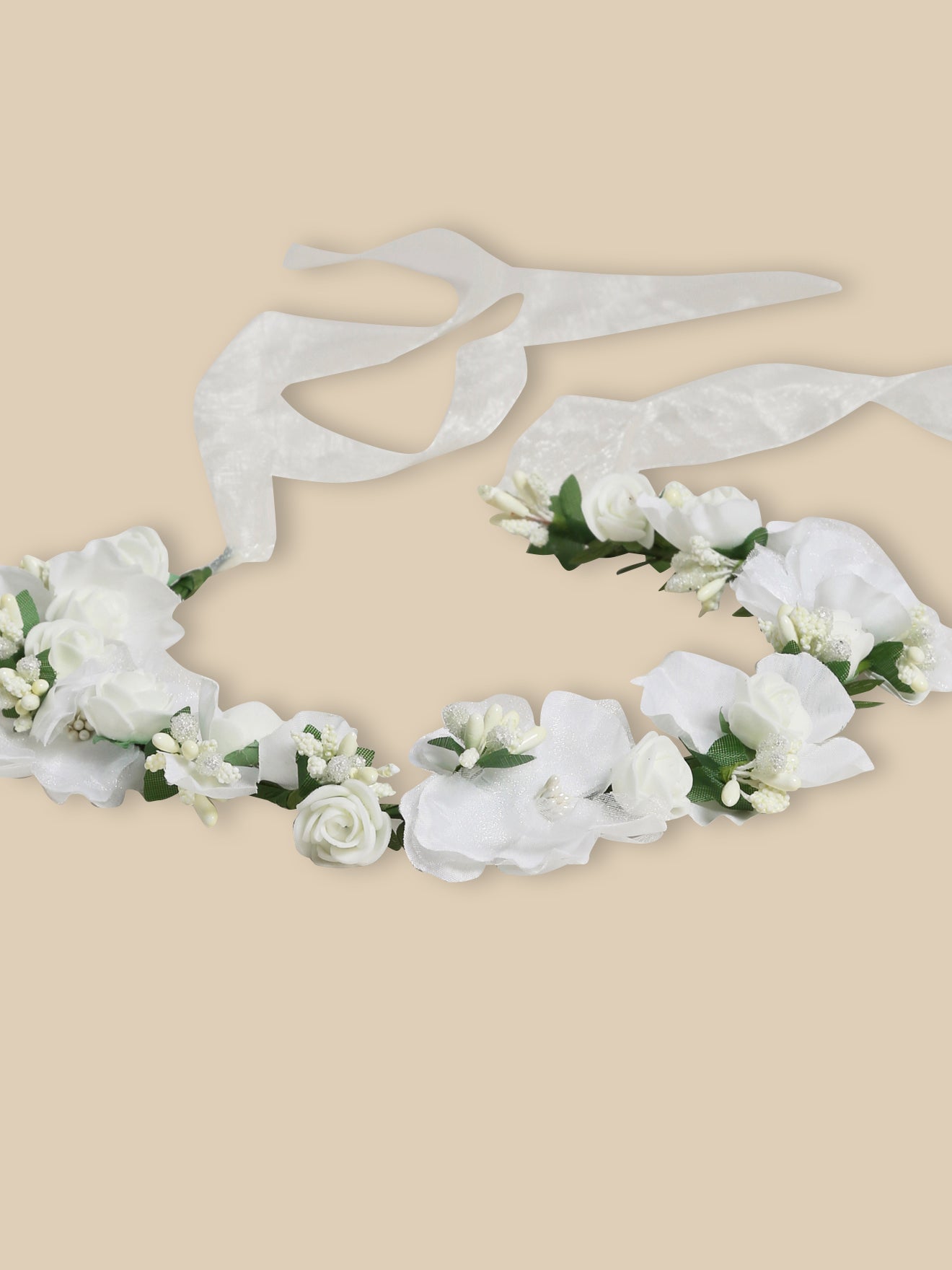 Couronne de fleurs Fille