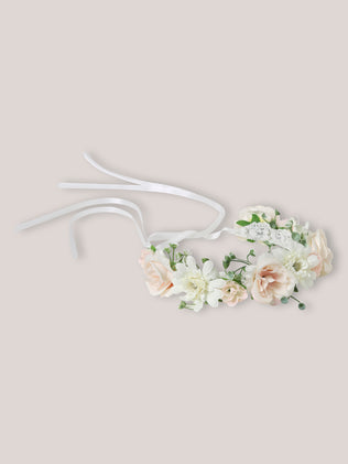 Couronne de fleurs Fille