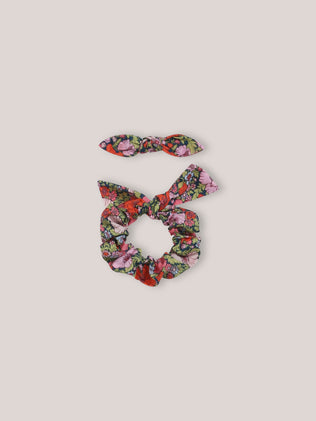 Pince et chouchou en tissu Liberty Fille