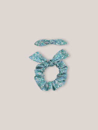 Pince et chouchou en tissu Liberty Fille