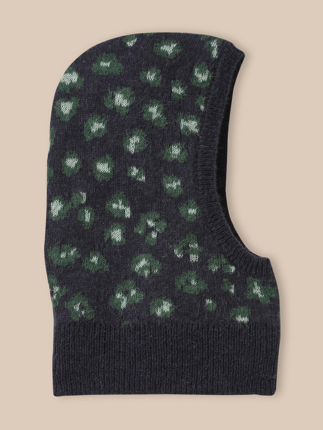 Mädchen-Schlupfmütze aus Wolle und Mohair