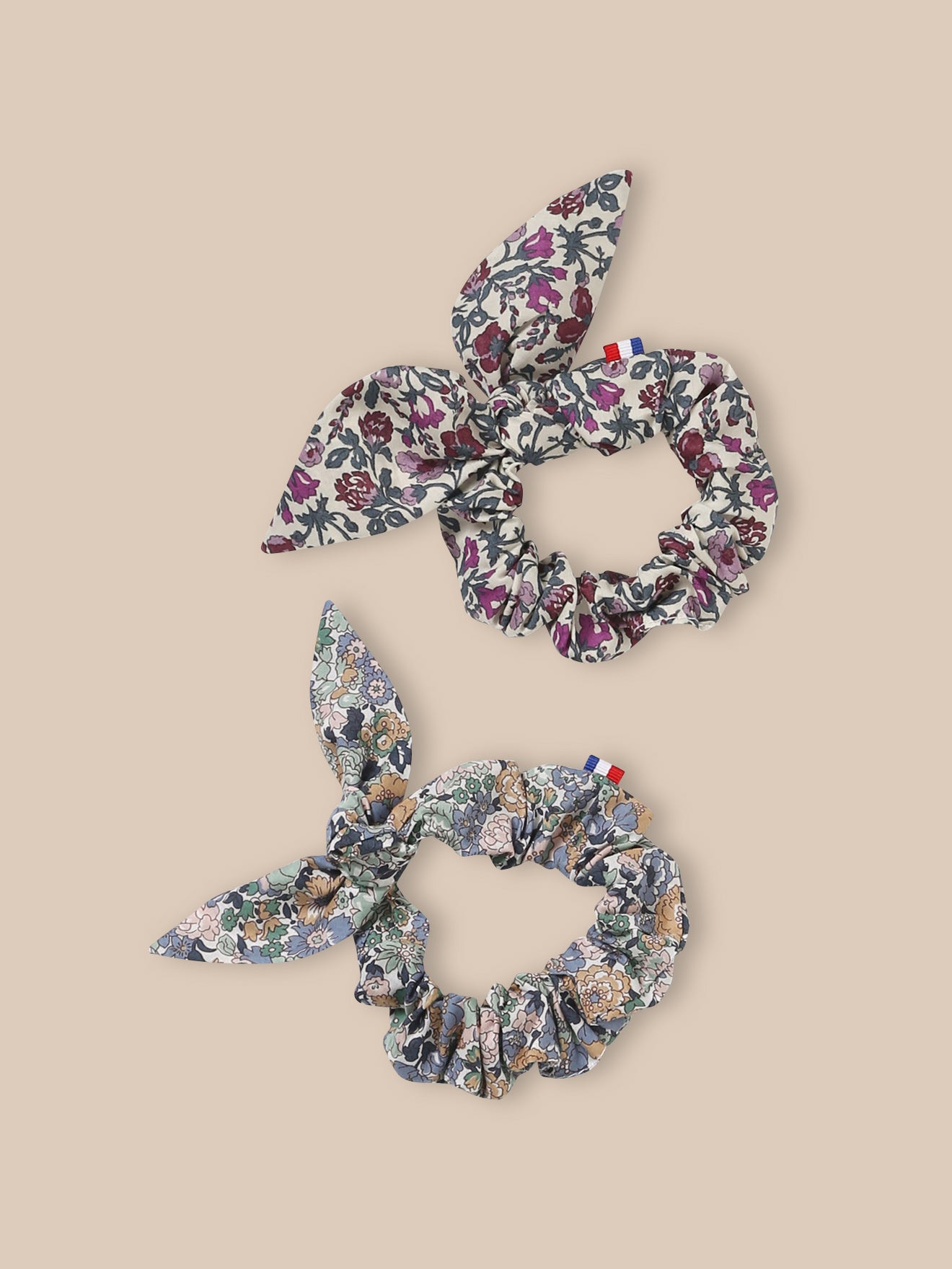 2er-Set Mädchen-Haargummis aus Liberty®-Stoff aus Liberty®-Stoff für Mädchen