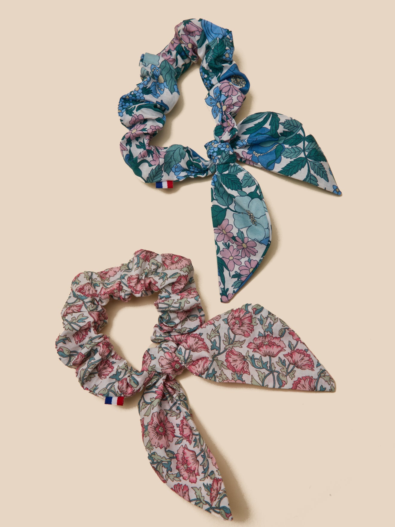 Lot de 2 chouchous en tissu Liberty Fille