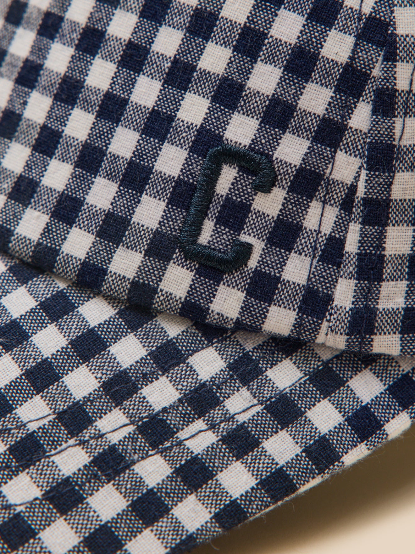 Casquette en vichy Fille