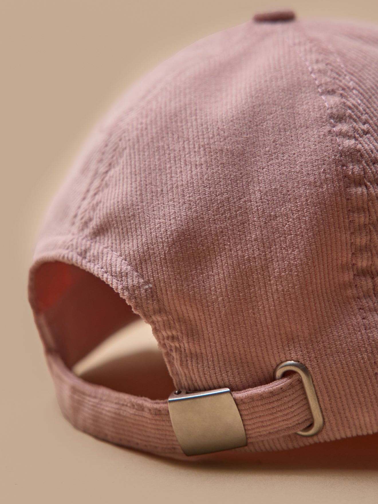 Casquette velours fille