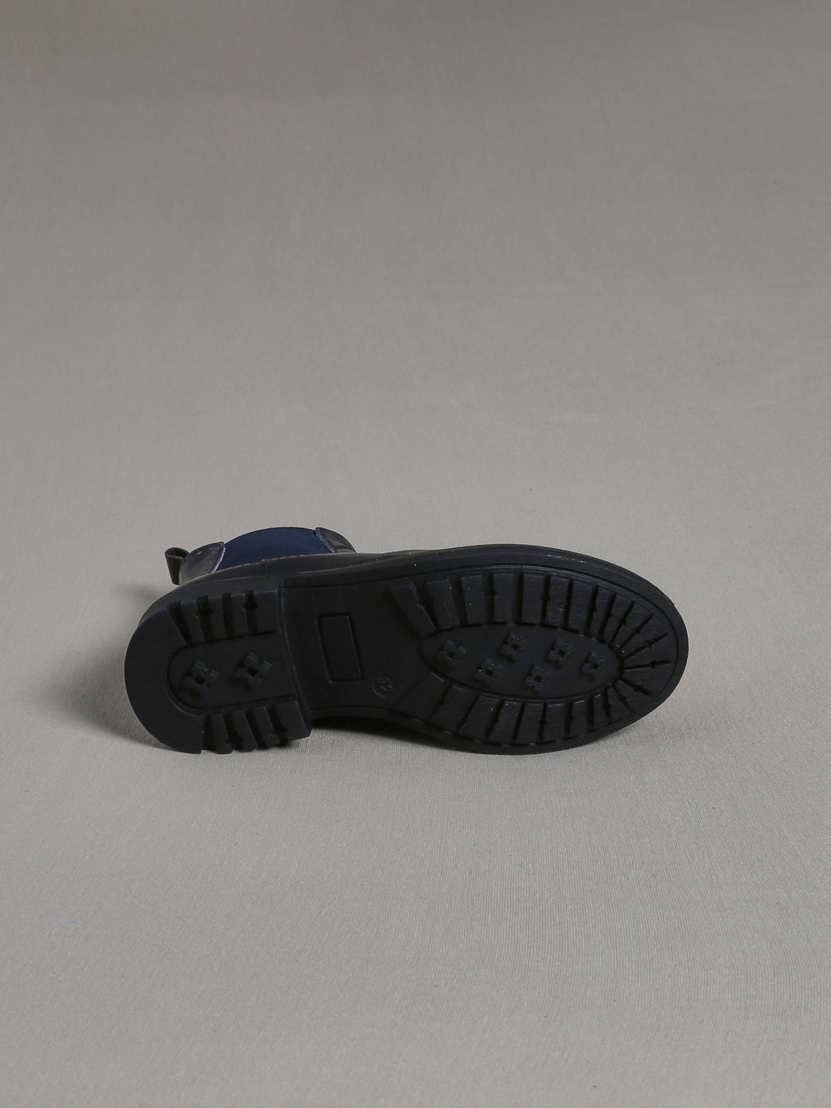 Boots bout fleuri Fille en cuir