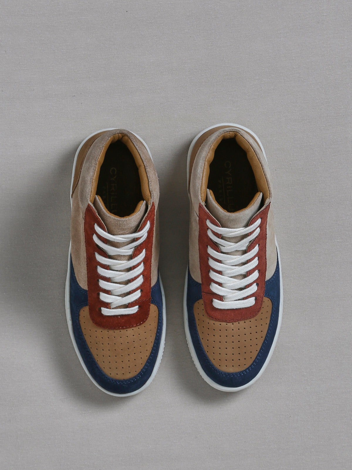 Baskets hautes  Enfant en cuir suédé