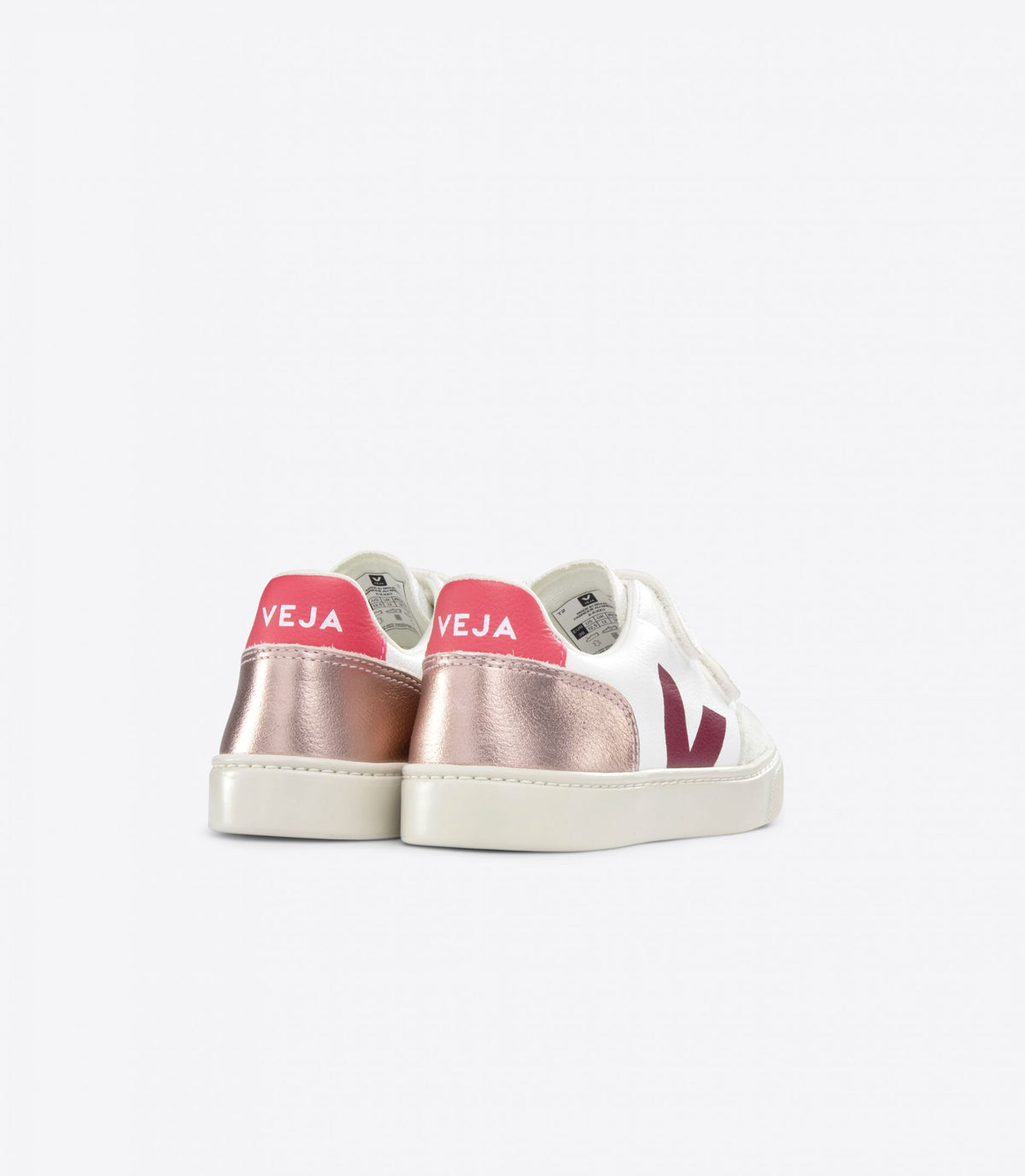 Baskets enfant VEJA V12 en cuir