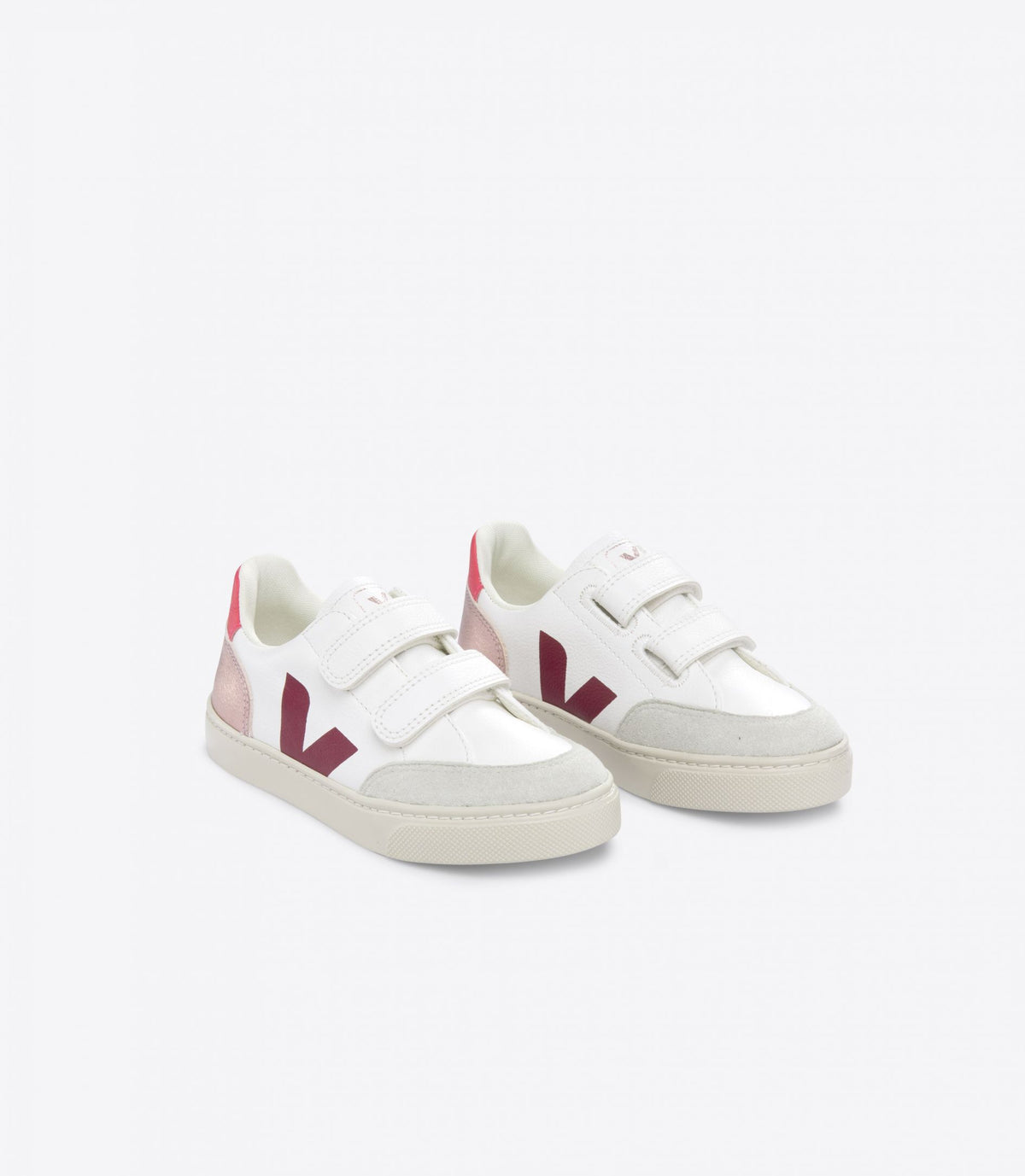 Baskets enfant VEJA V12 en cuir