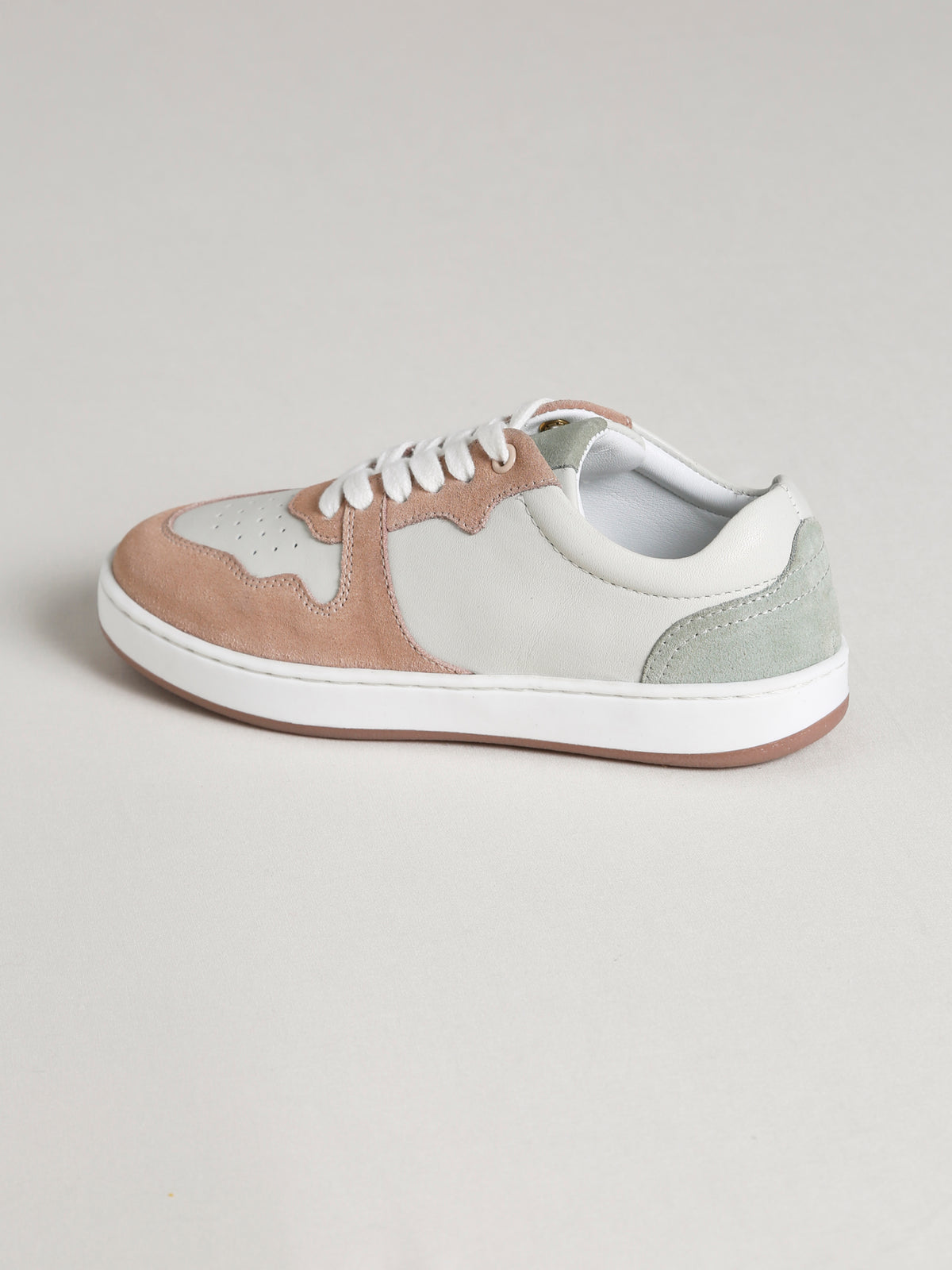 Baskets en cuir Fille
