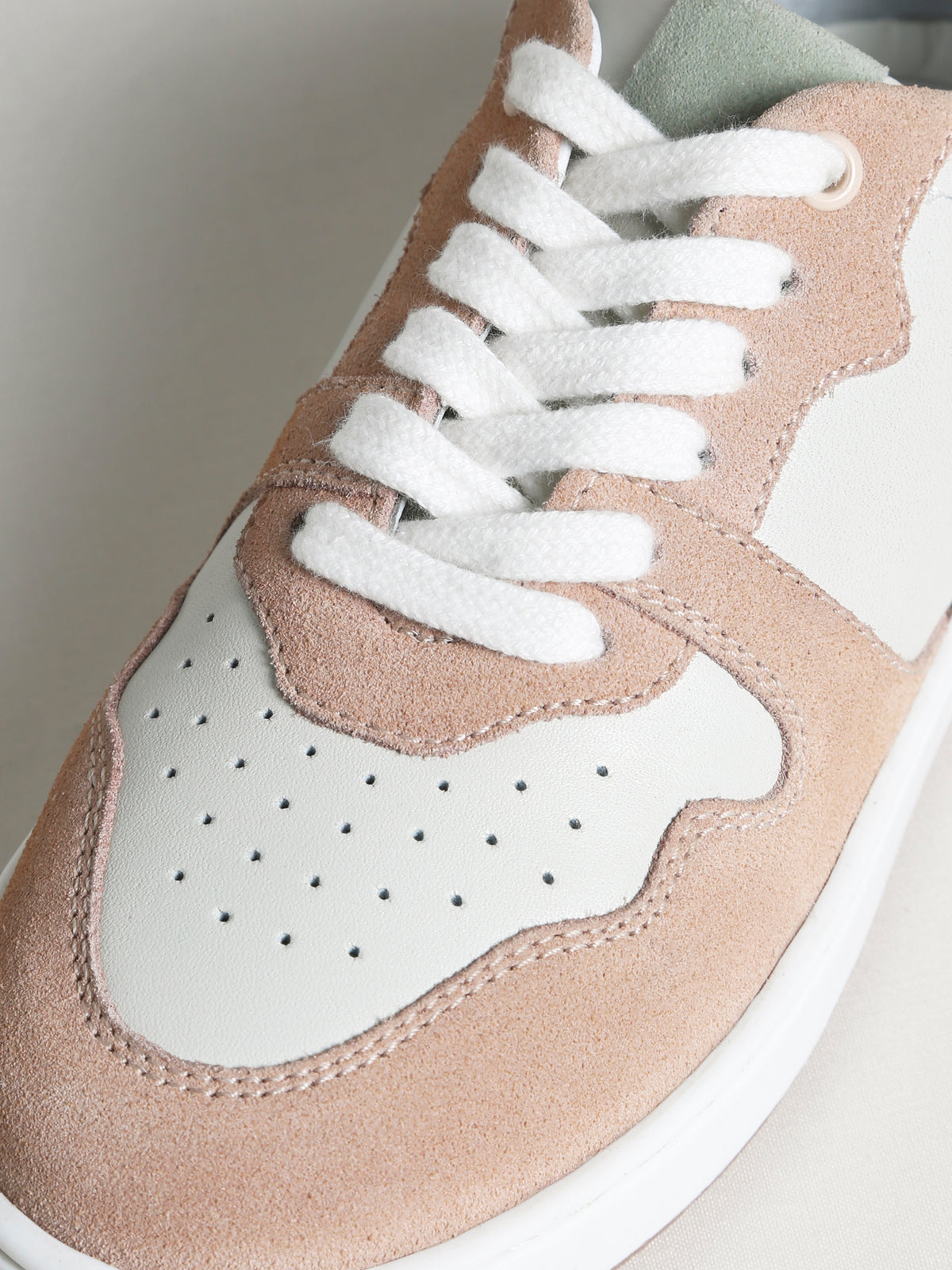 Baskets en cuir Fille