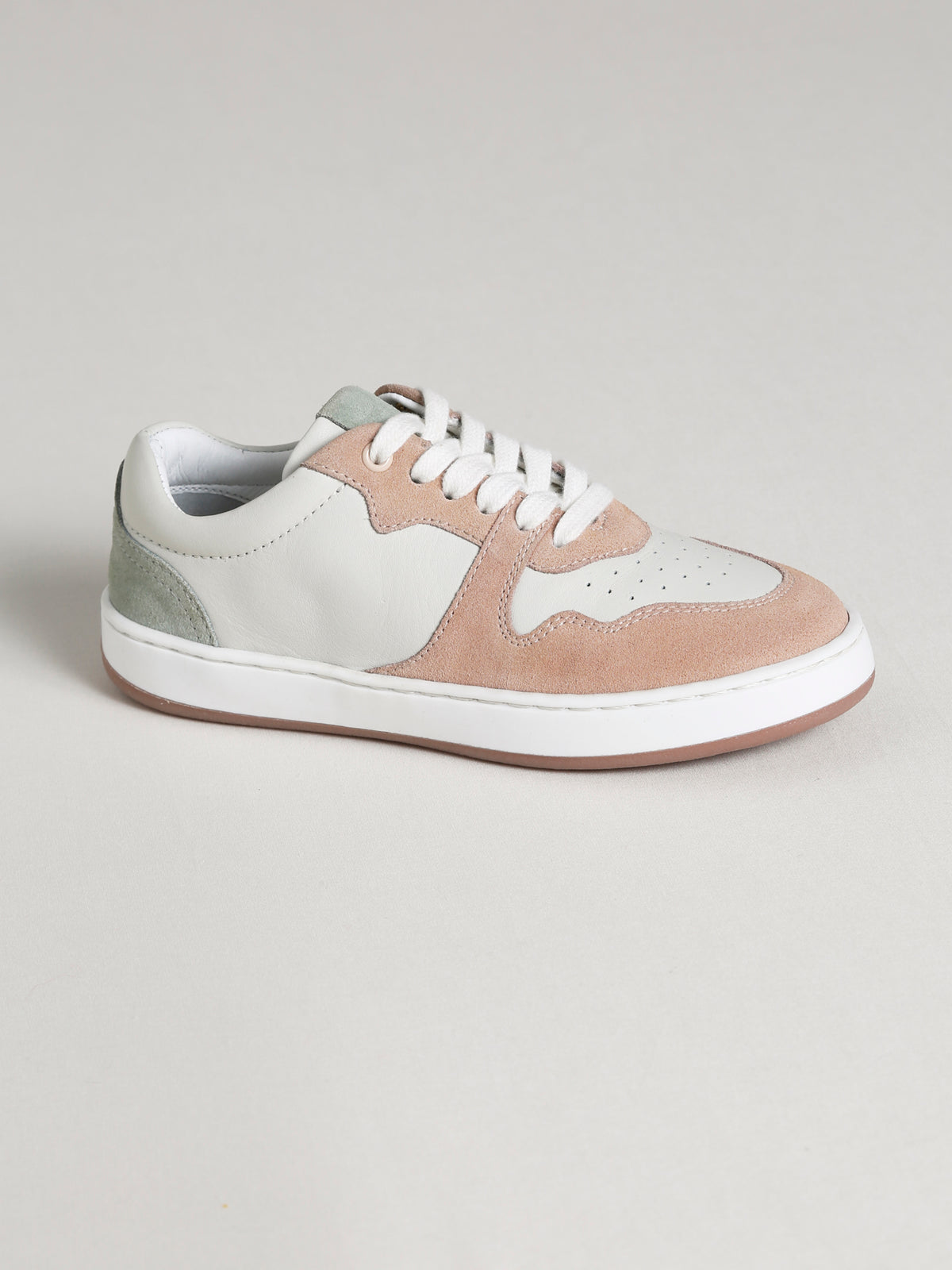 Baskets en cuir Fille