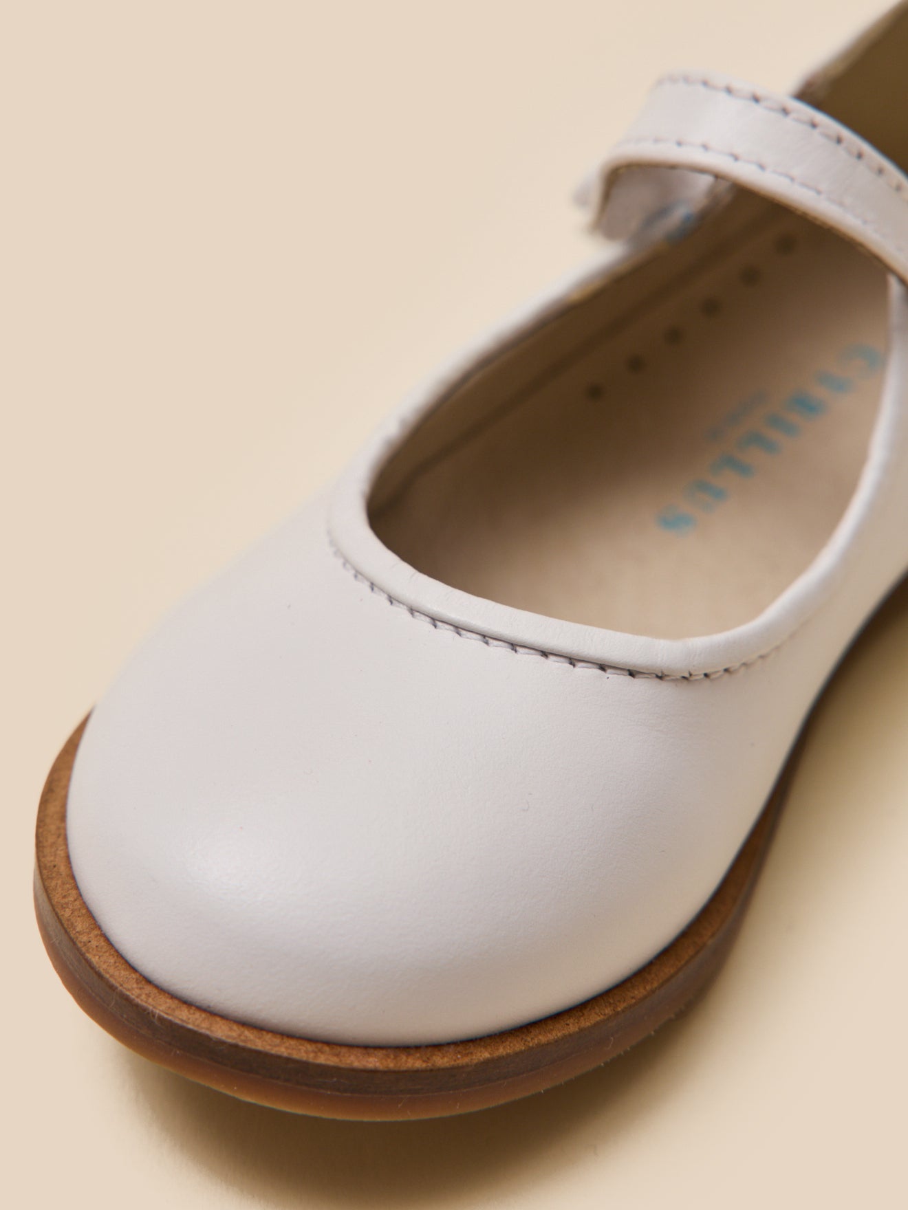 Babies en cuir irisé Fille