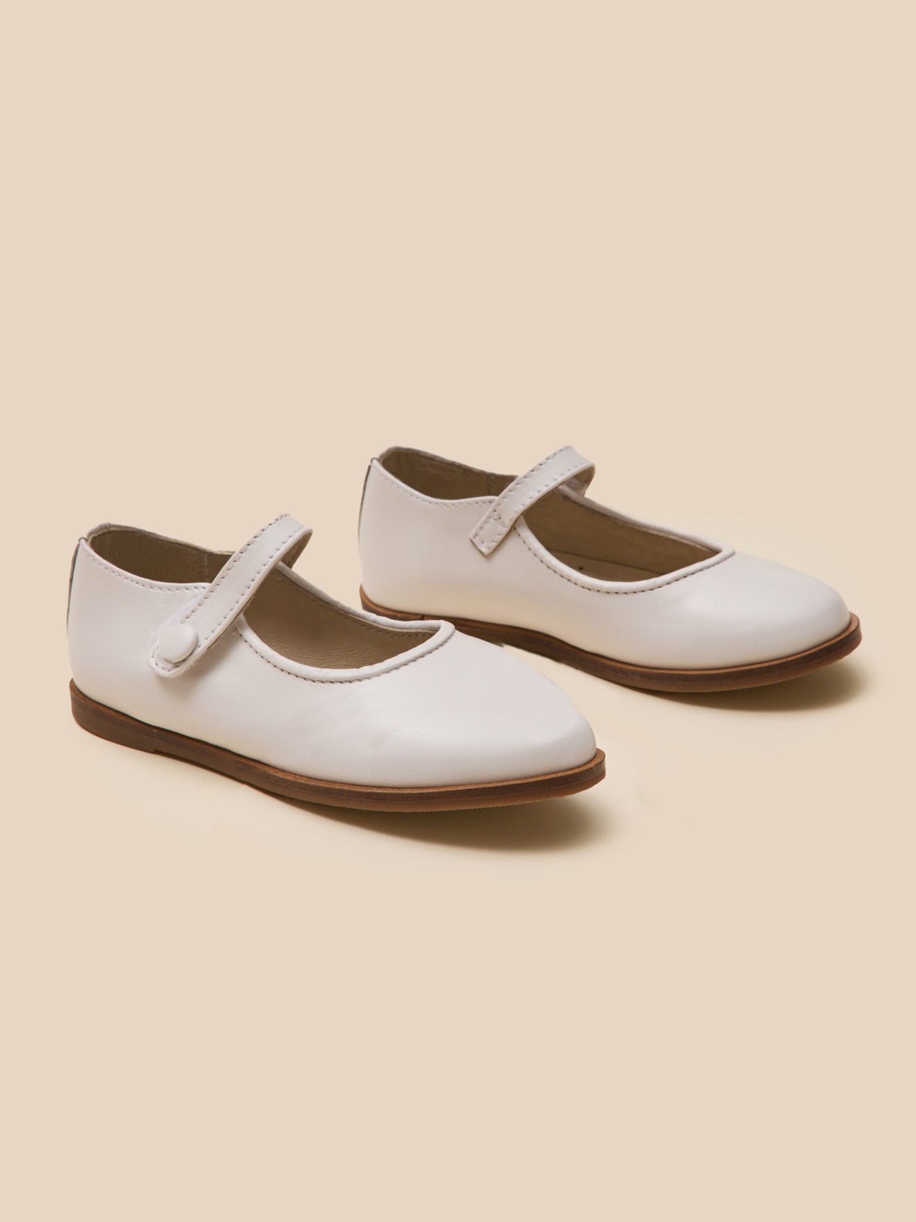 Babies en cuir irisé Fille