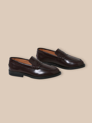 Mocassins en cuir Fille