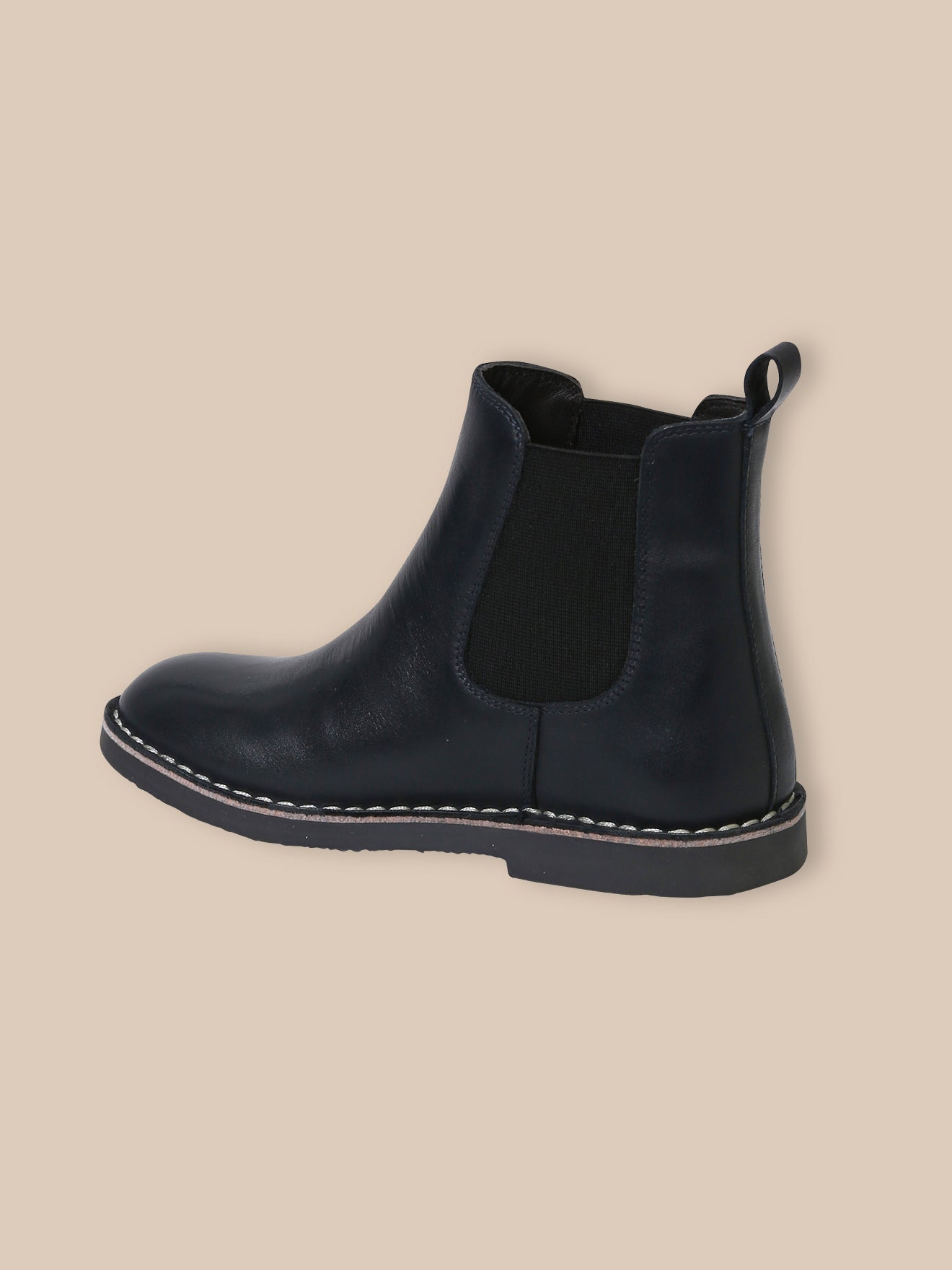 Mädchen-Chelsea-Boots aus Leder