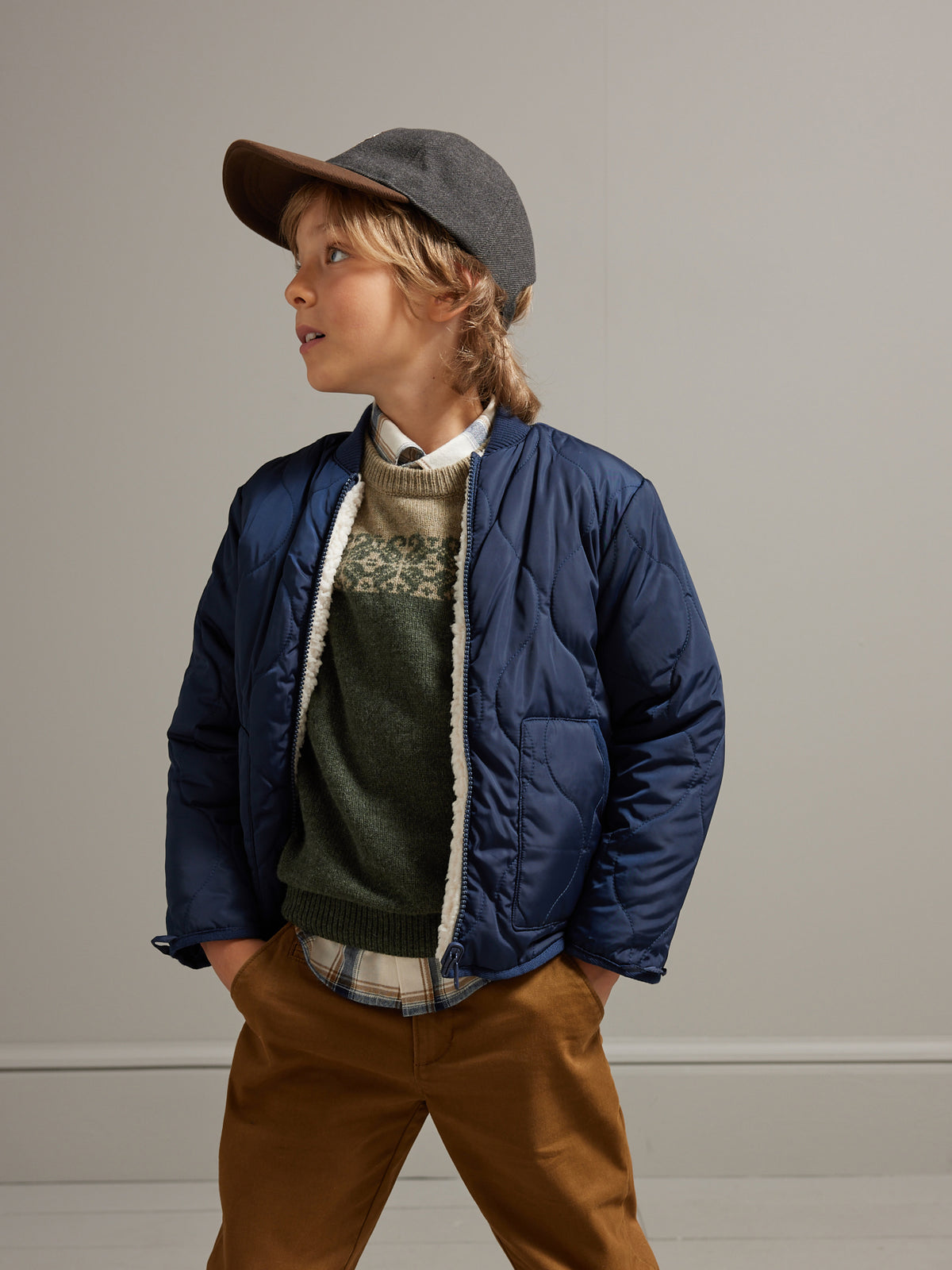 Jungen-Parka, 3-in-1