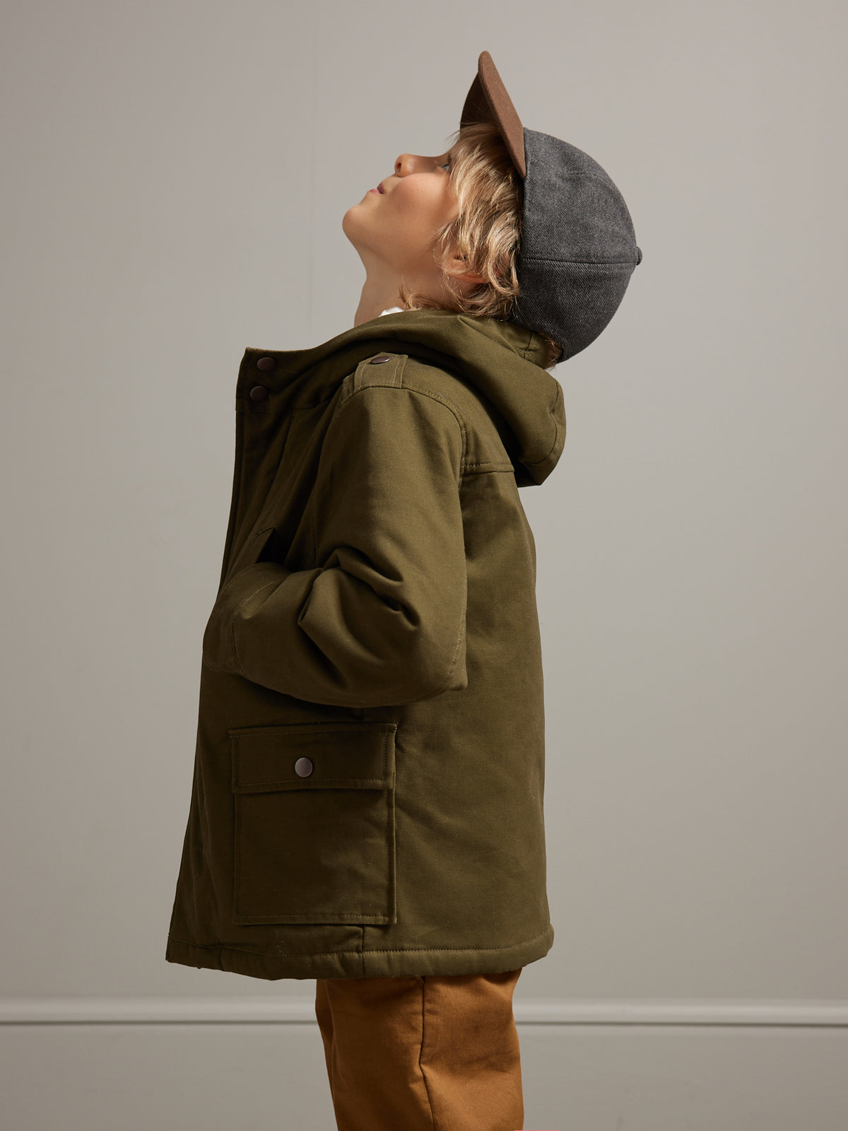 Jungen-Parka, 3-in-1