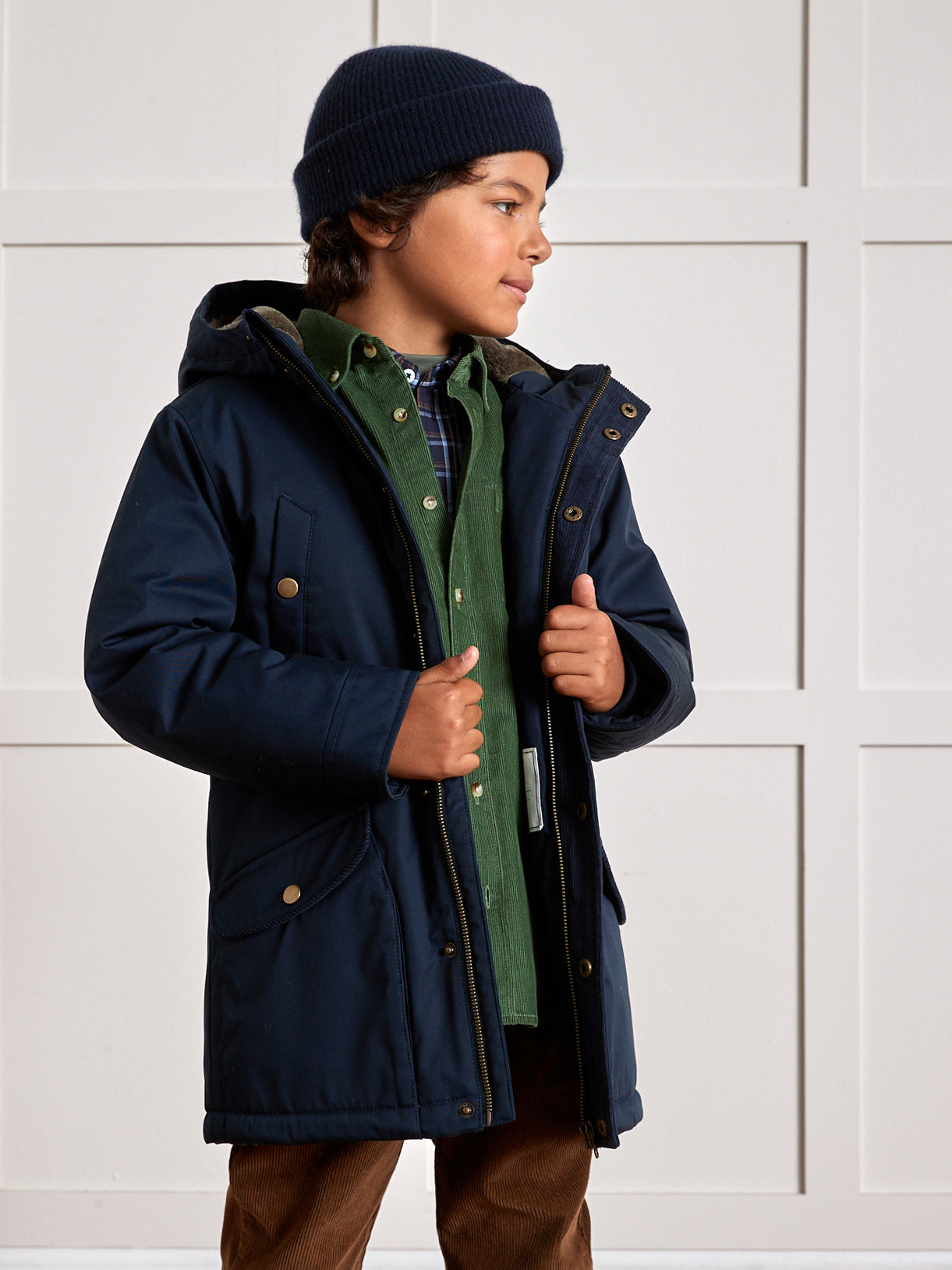 Jungen-Parka, warm