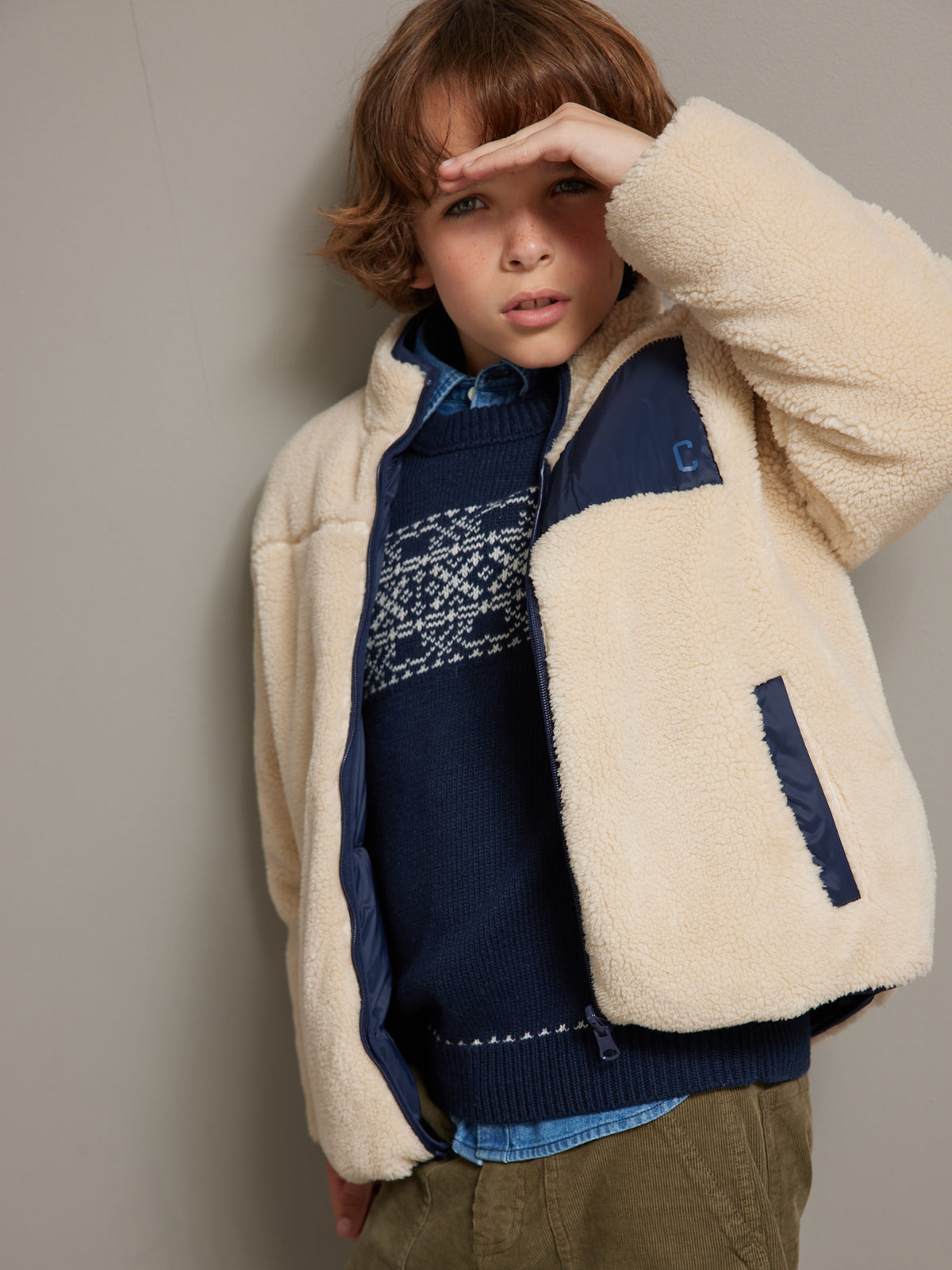 Blouson réversible Garçon