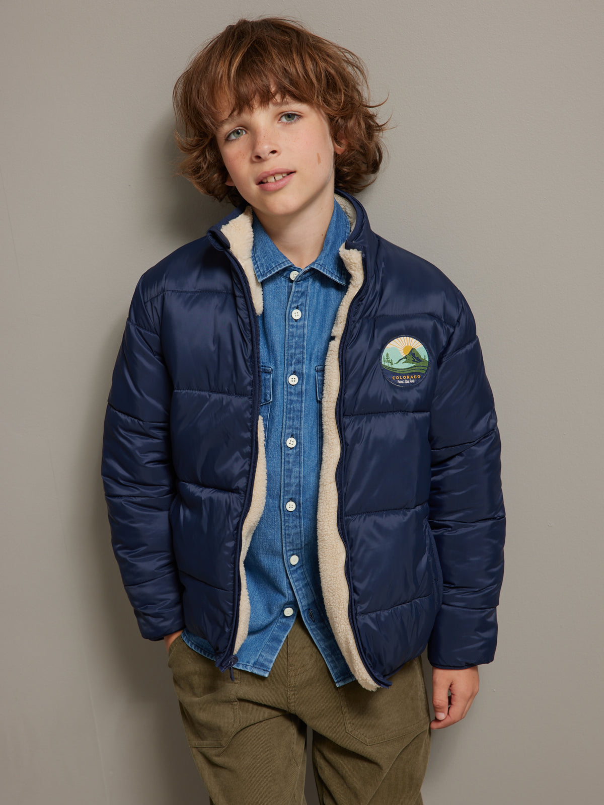 Blouson réversible Garçon